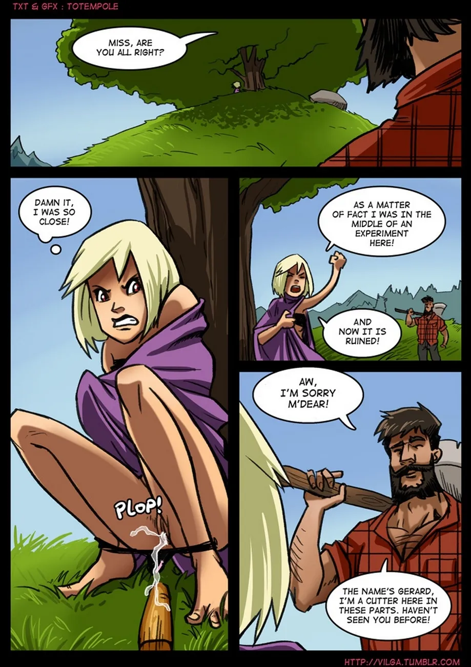 The Cummoner - 2.5 . The Cummoner - Chapter 2.5 - Side Story #2 Morning Wood Spirits [Totempole] - Page 4