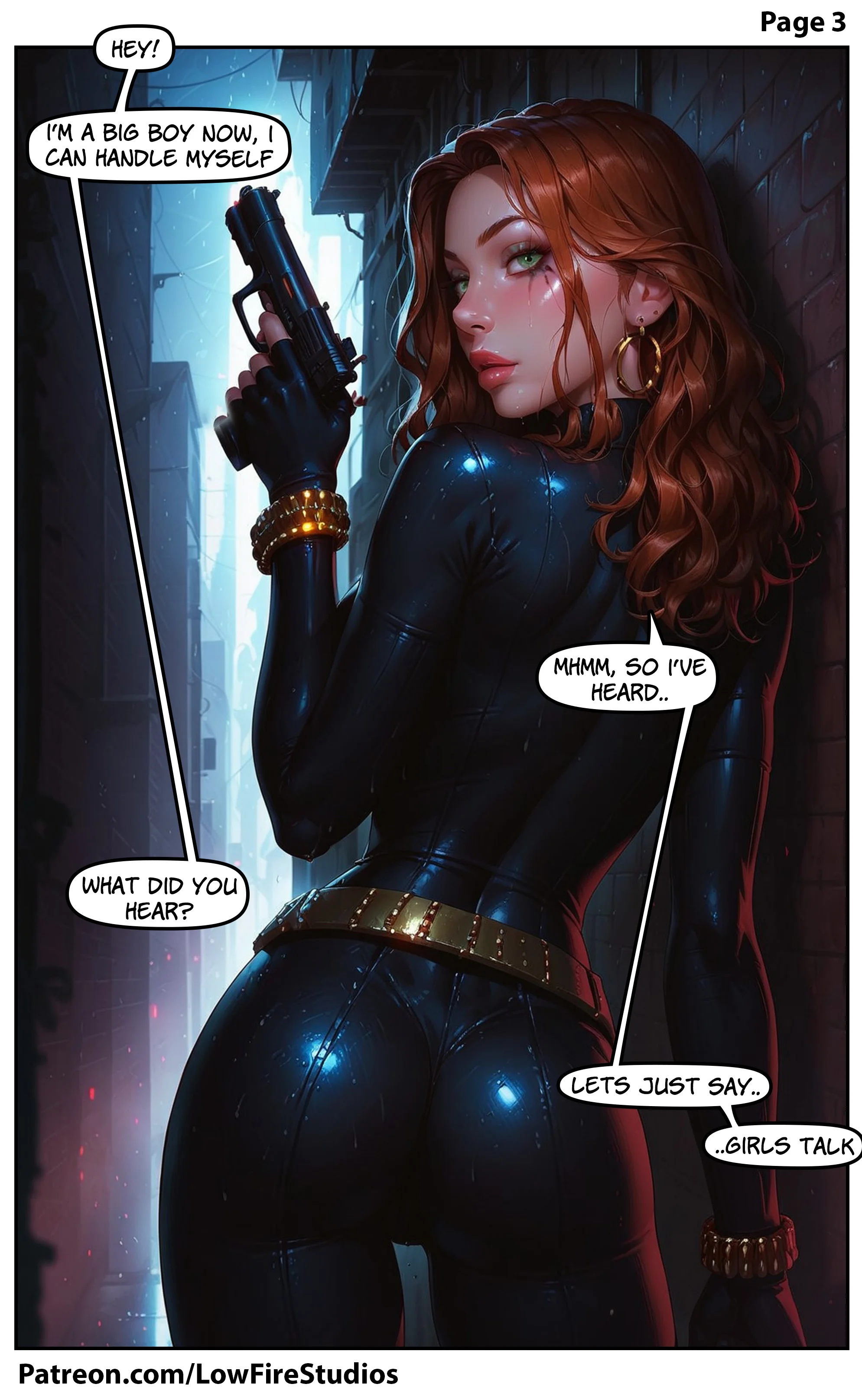 The Rabbit Hole [LowFireStudios] - Caught in her web - AI Gen - Page 4
