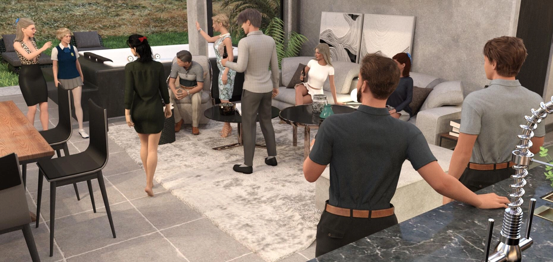 The girl at the party [PamStrawberry77] - The girl at the party - Page 2