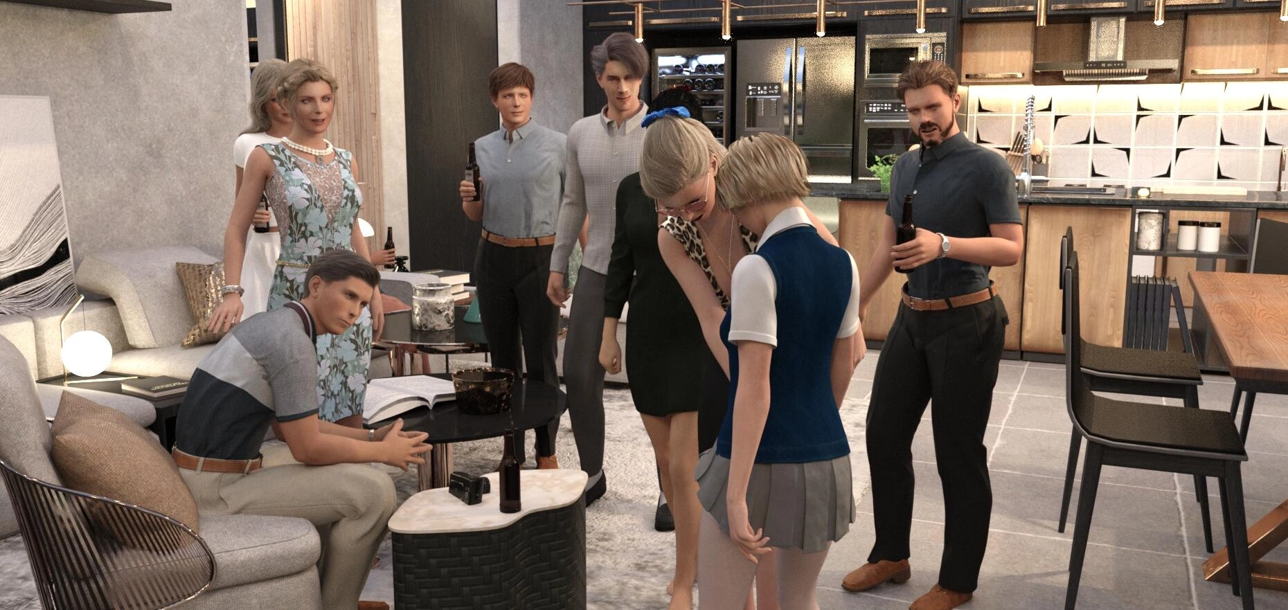 The girl at the party [PamStrawberry77] - The girl at the party - Page 4