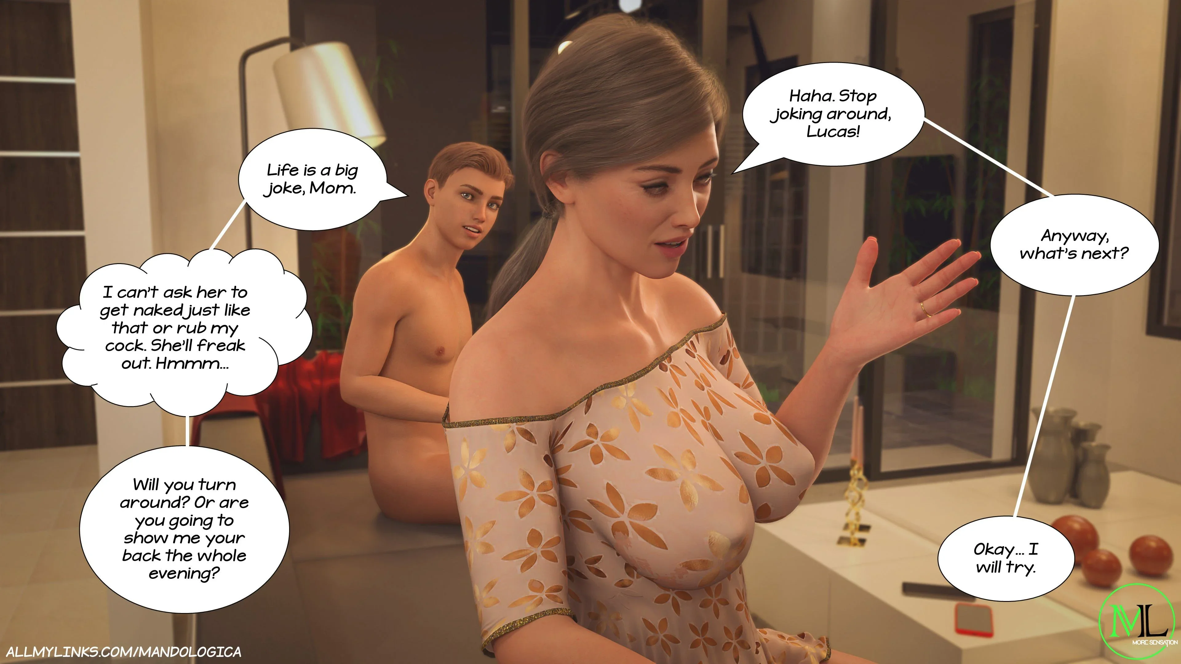 Breaking Boundaries [MandoLogica] - 3 . Breaking Boundaries - Chapter 3 - Page 8