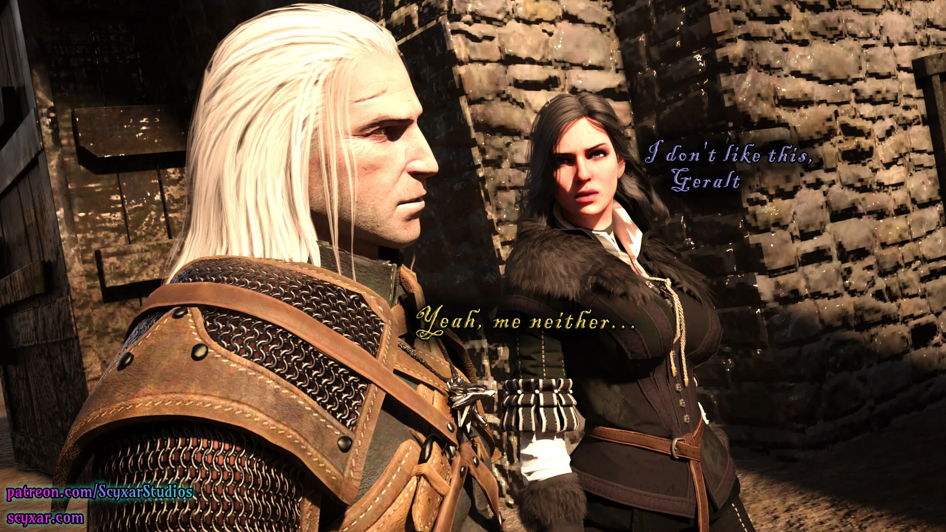Geralt’s Transformation into Yennefer [Scyxar Studios] - 7 . Geralt’s Transformation into Yennefer - Chapter 7 - Page 3