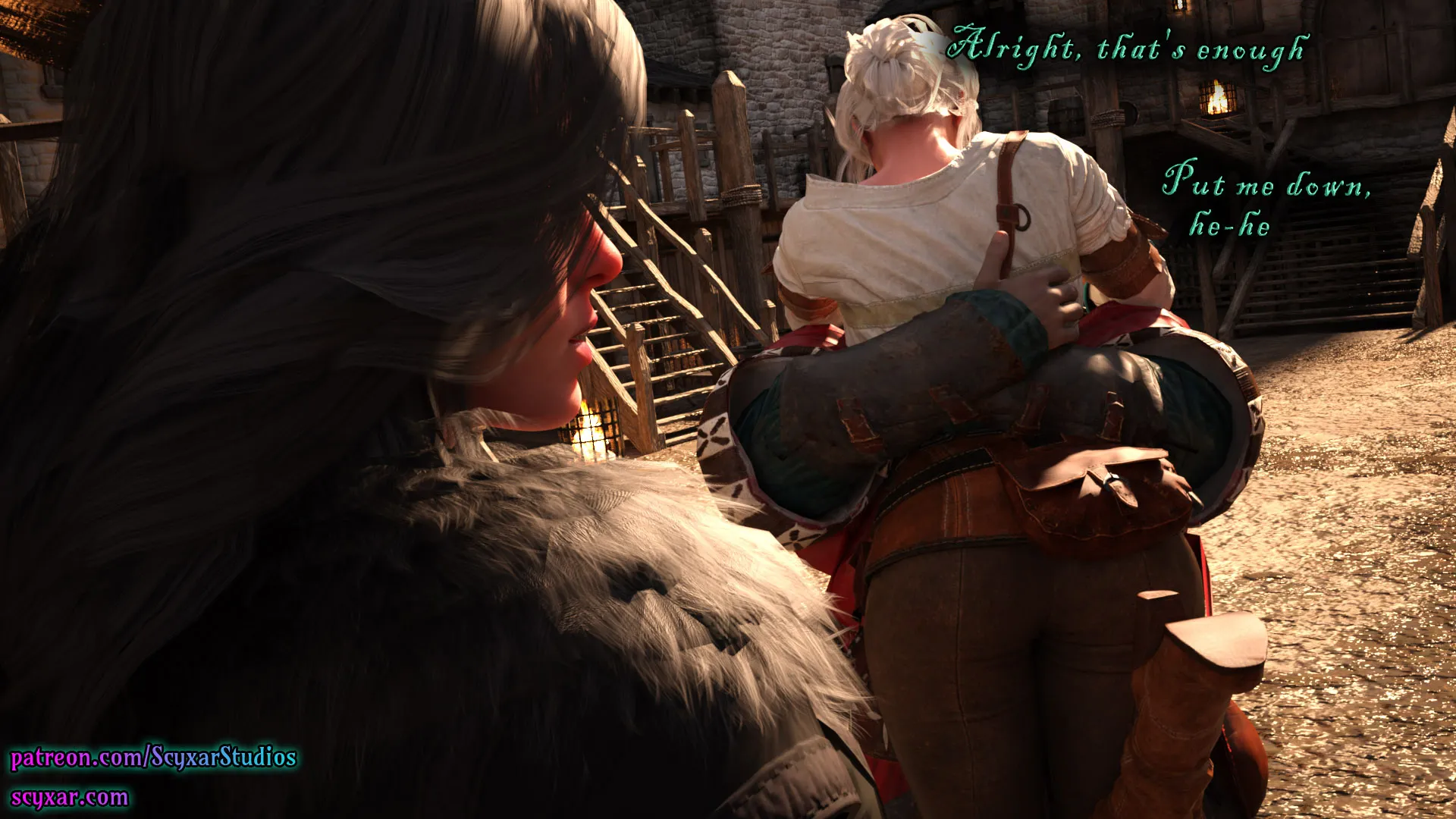 Geralt’s Transformation into Yennefer [Scyxar Studios] - 7 . Geralt’s Transformation into Yennefer - Chapter 7 - Page 4