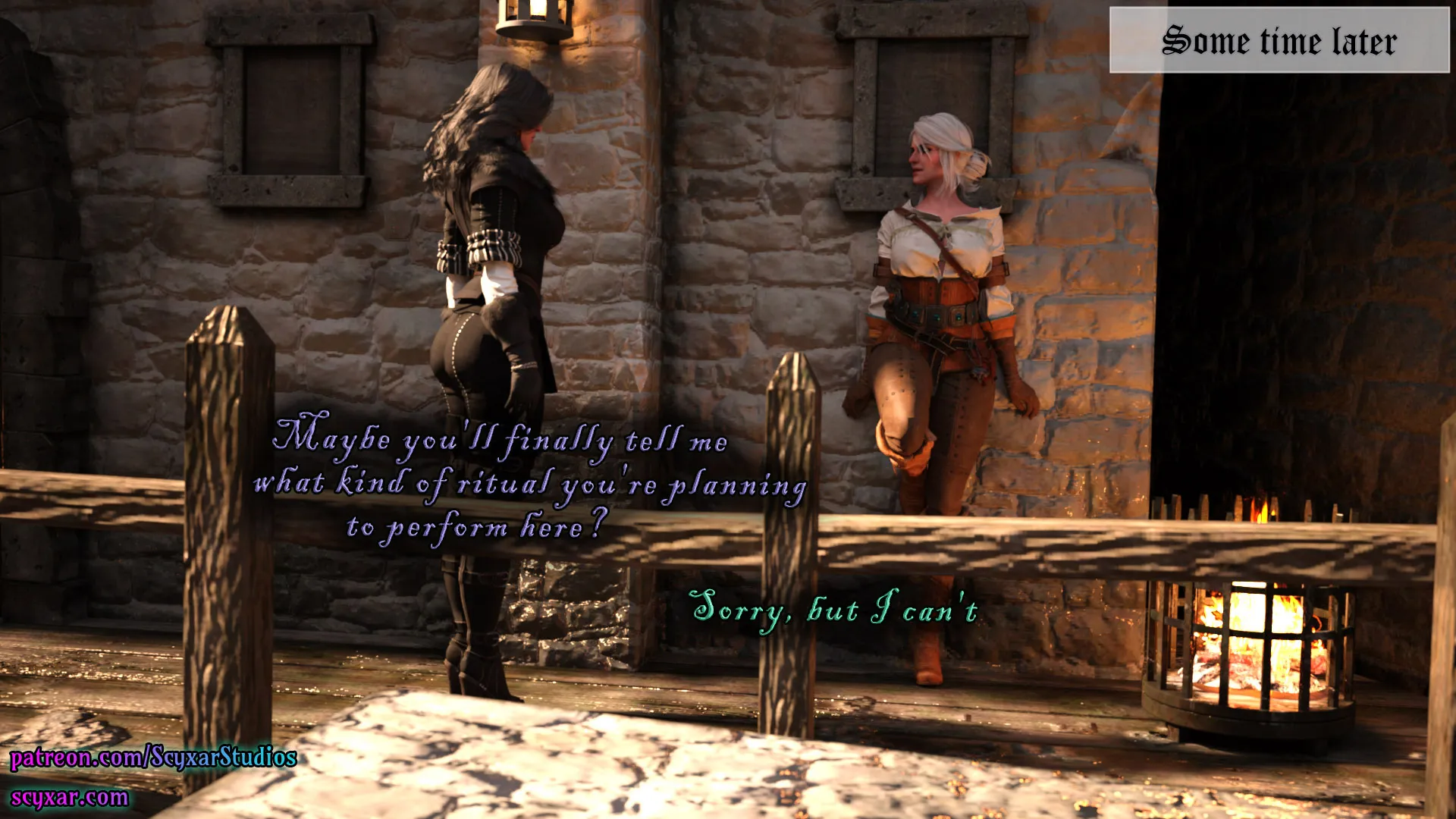 Geralt’s Transformation into Yennefer [Scyxar Studios] - 7 . Geralt’s Transformation into Yennefer - Chapter 7 - Page 11