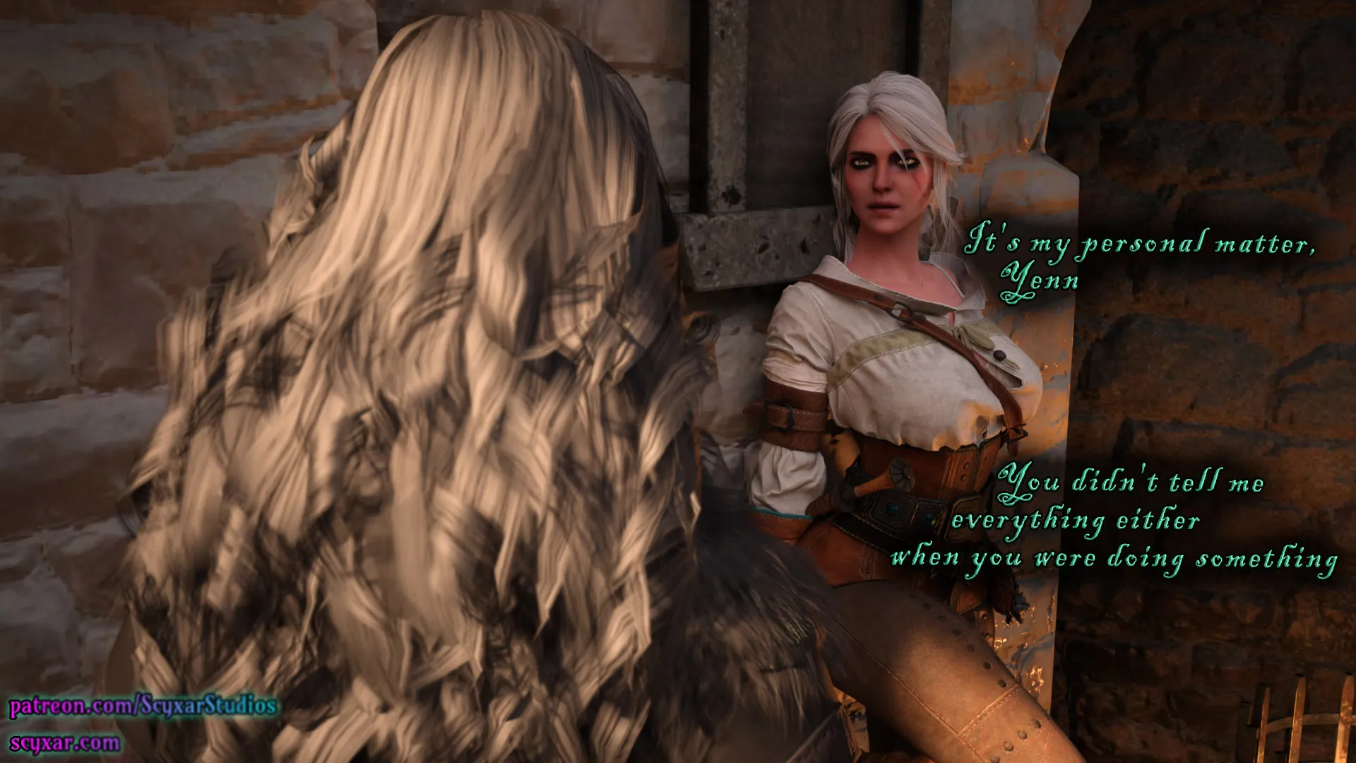 Geralt’s Transformation into Yennefer [Scyxar Studios] - 7 . Geralt’s Transformation into Yennefer - Chapter 7 - Page 13
