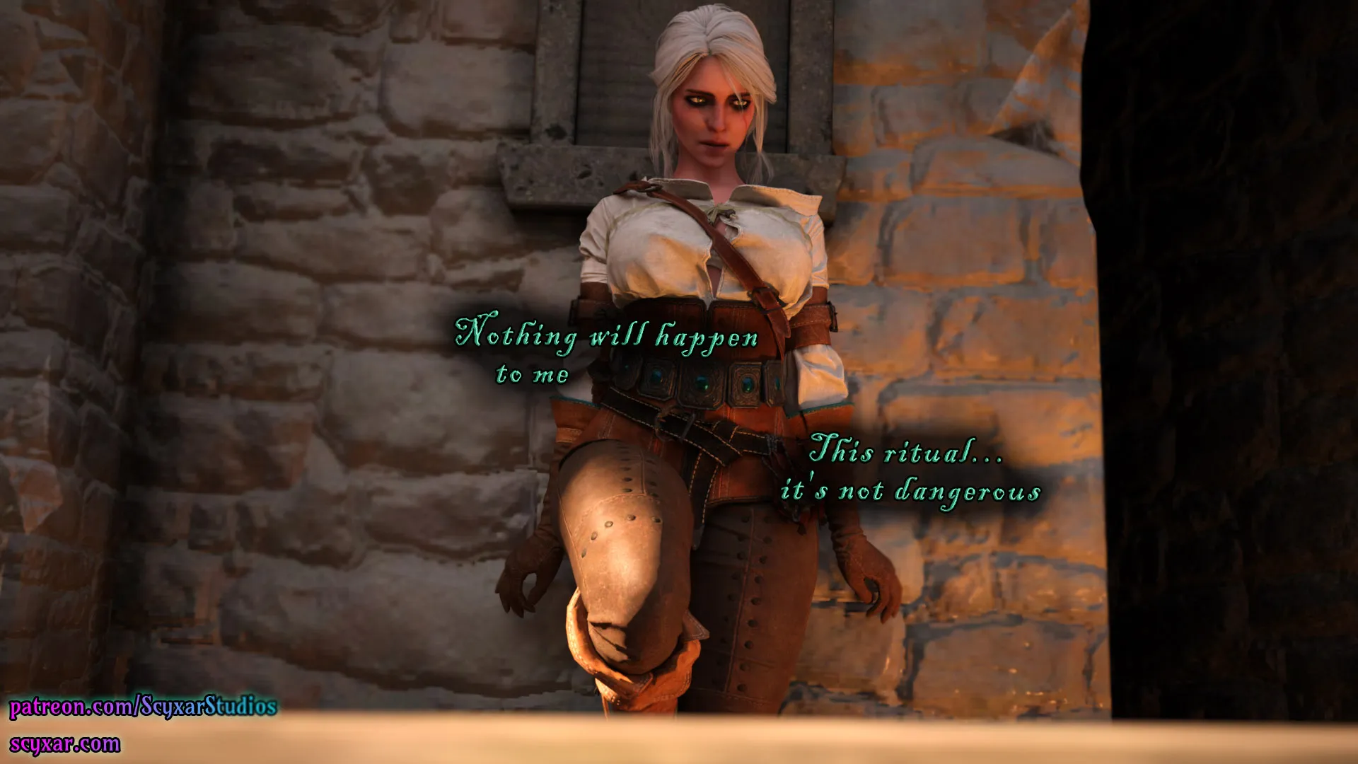 Geralt’s Transformation into Yennefer [Scyxar Studios] - 7 . Geralt’s Transformation into Yennefer - Chapter 7 - Page 15