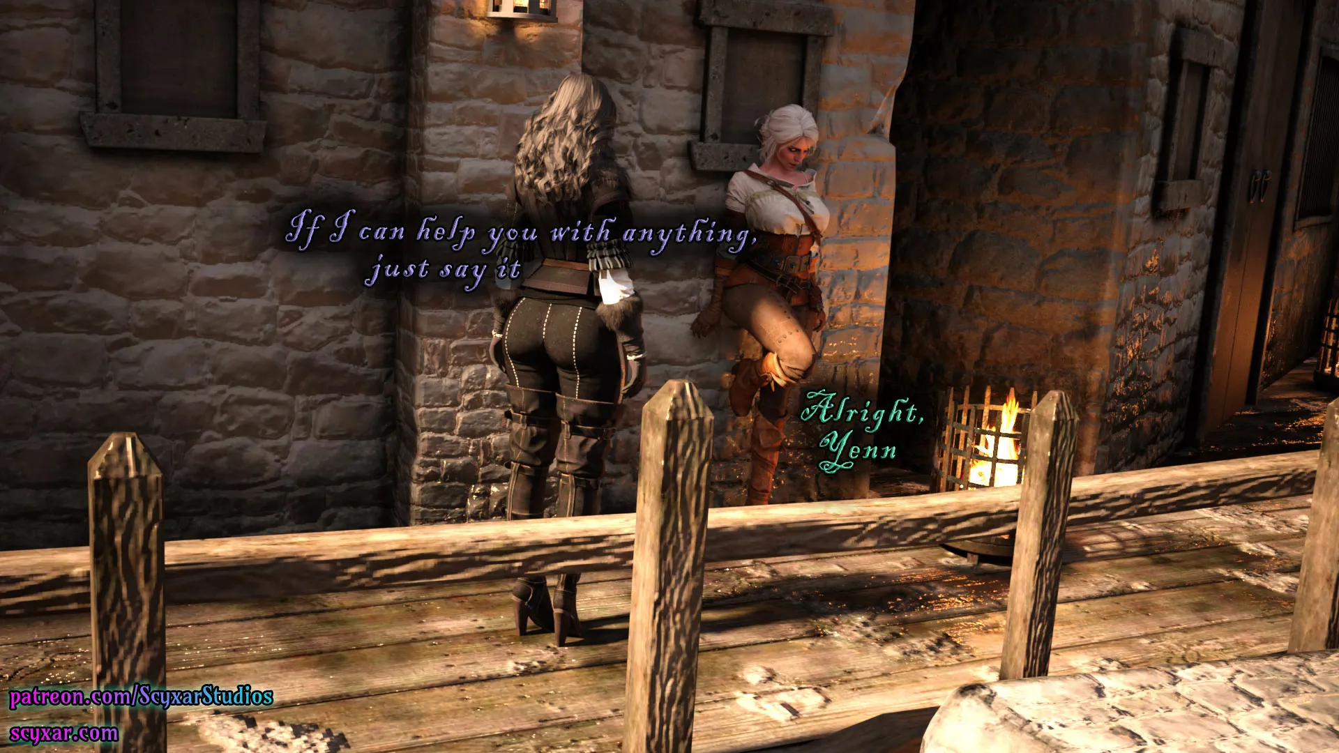 Geralt’s Transformation into Yennefer [Scyxar Studios] - 7 . Geralt’s Transformation into Yennefer - Chapter 7 - Page 16