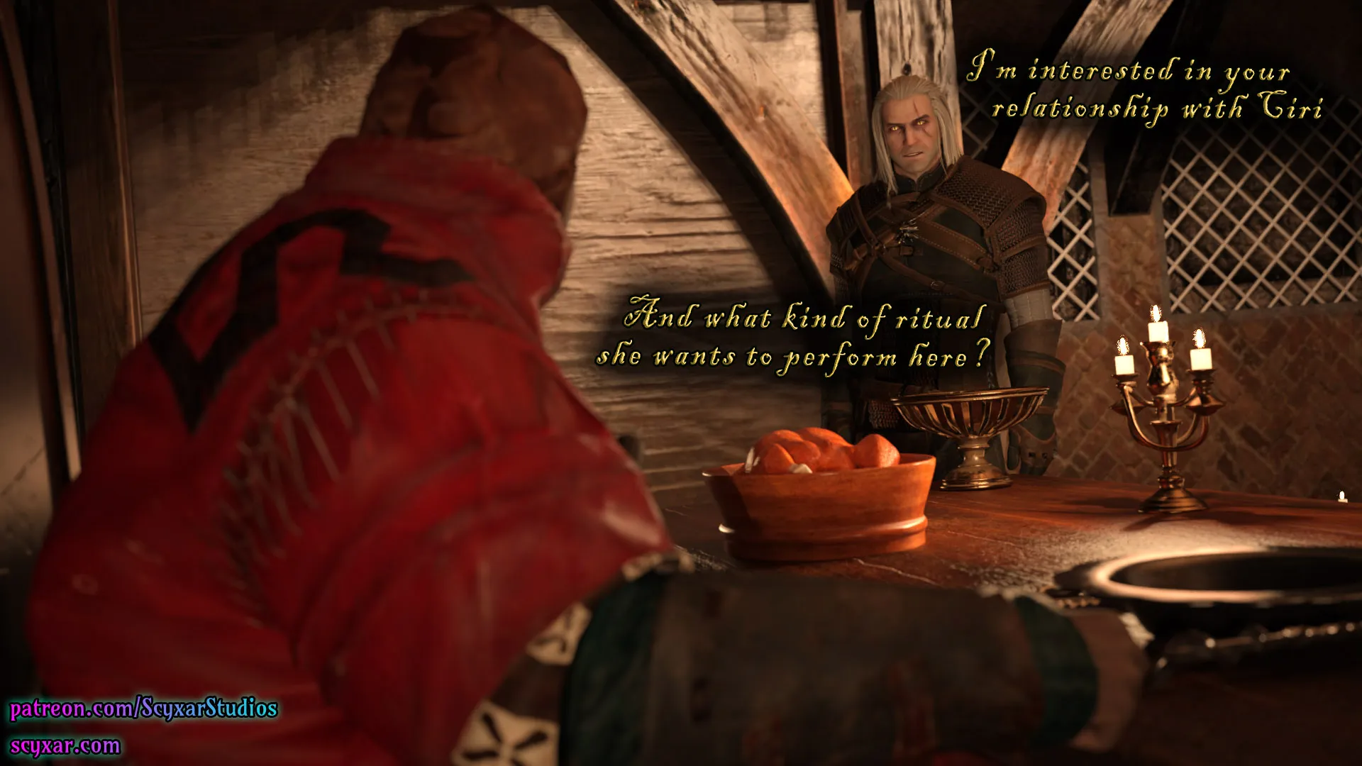 Geralt’s Transformation into Yennefer [Scyxar Studios] - 7 . Geralt’s Transformation into Yennefer - Chapter 7 - Page 18