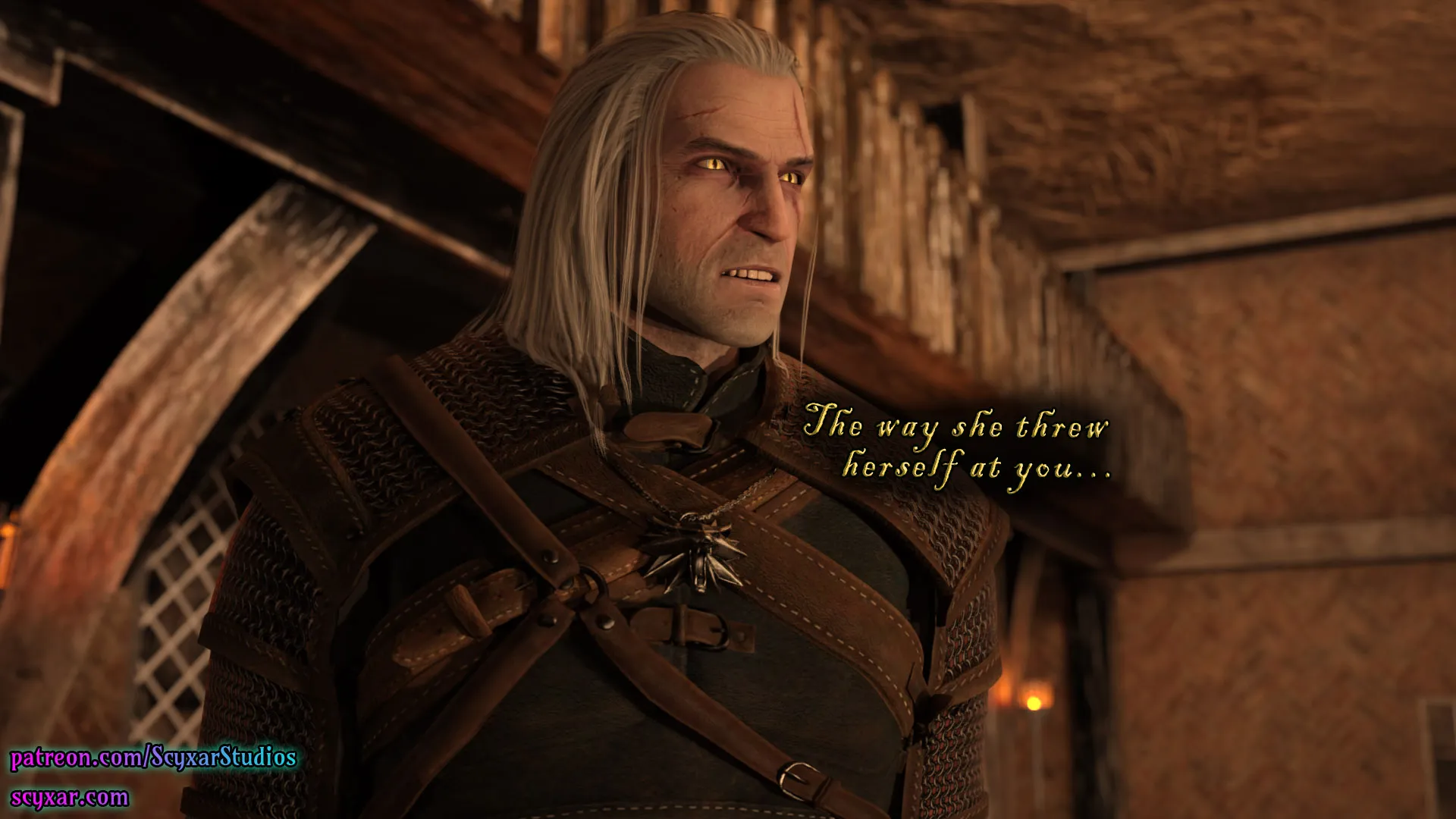 Geralt’s Transformation into Yennefer [Scyxar Studios] - 7 . Geralt’s Transformation into Yennefer - Chapter 7 - Page 19