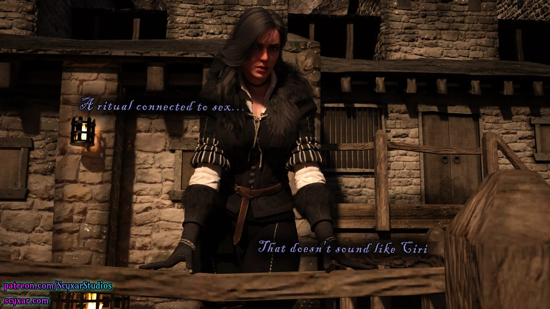 Geralt’s Transformation into Yennefer [Scyxar Studios] - 7 . Geralt’s Transformation into Yennefer - Chapter 7 - Page 26