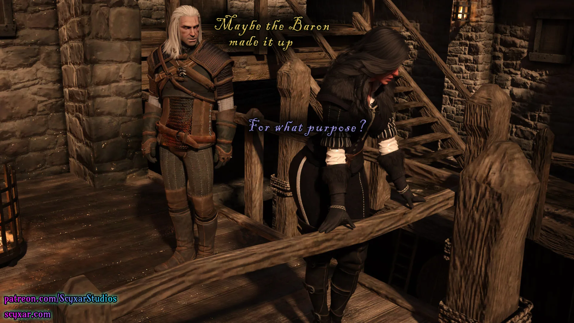 Geralt’s Transformation into Yennefer [Scyxar Studios] - 7 . Geralt’s Transformation into Yennefer - Chapter 7 - Page 27