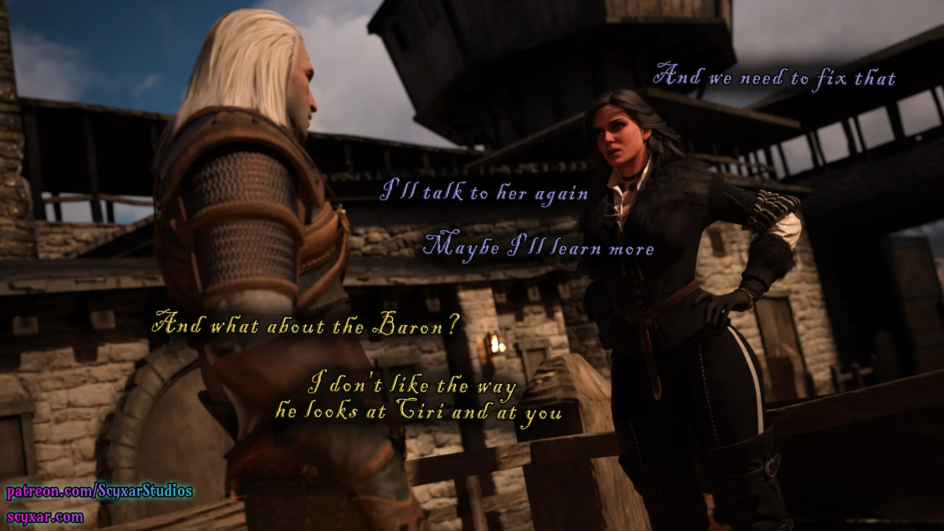 Geralt’s Transformation into Yennefer [Scyxar Studios] - 7 . Geralt’s Transformation into Yennefer - Chapter 7 - Page 30