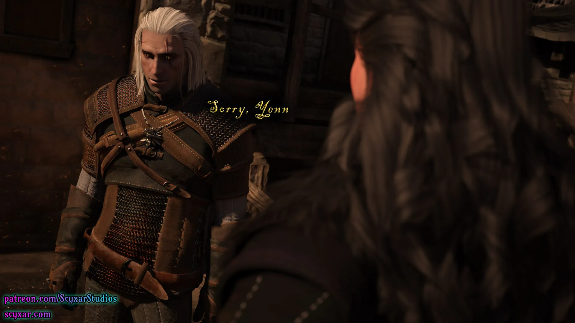 Geralt’s Transformation into Yennefer [Scyxar Studios] - 7 . Geralt’s Transformation into Yennefer - Chapter 7 - Page 32