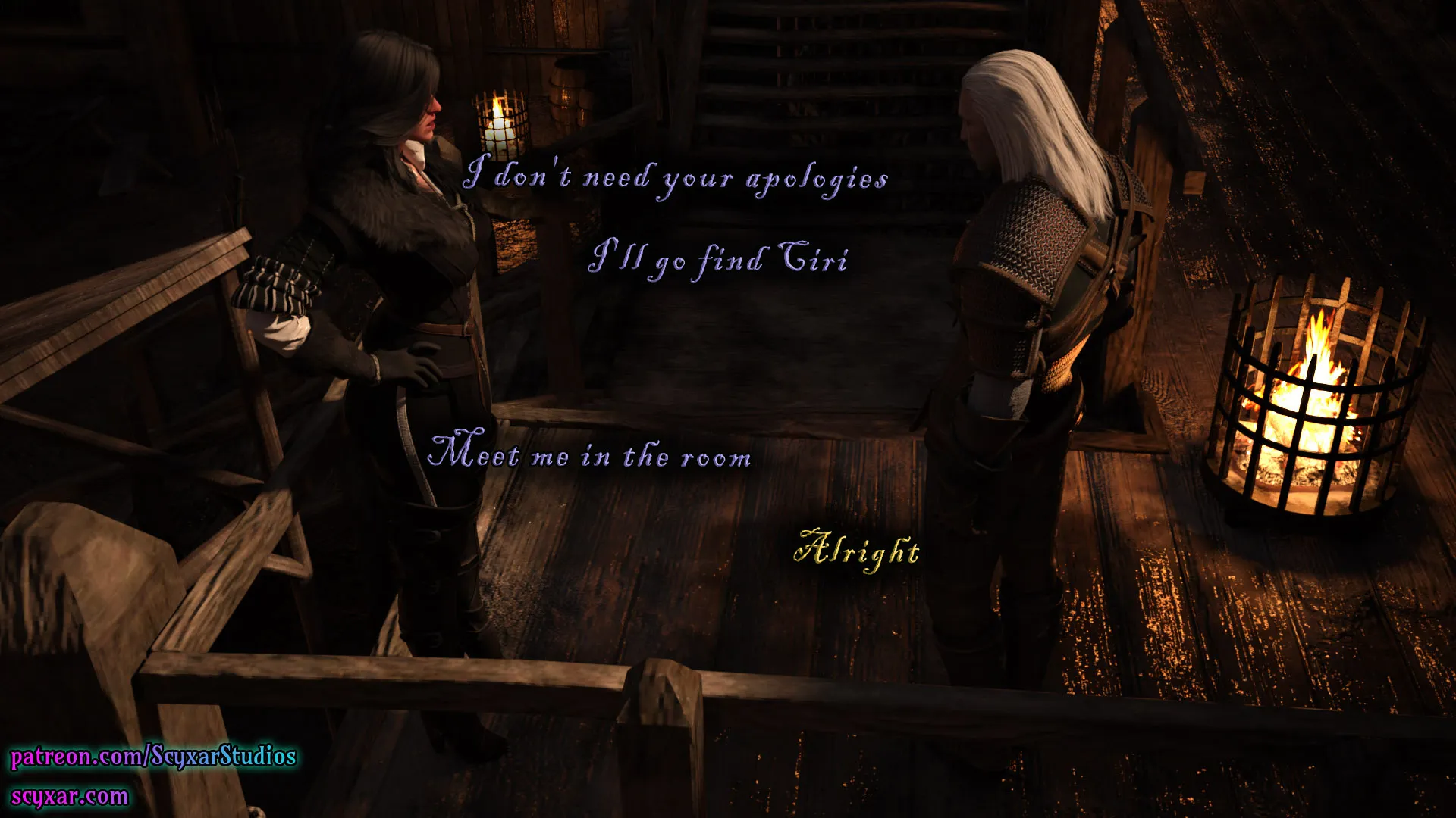 Geralt’s Transformation into Yennefer [Scyxar Studios] - 7 . Geralt’s Transformation into Yennefer - Chapter 7 - Page 33