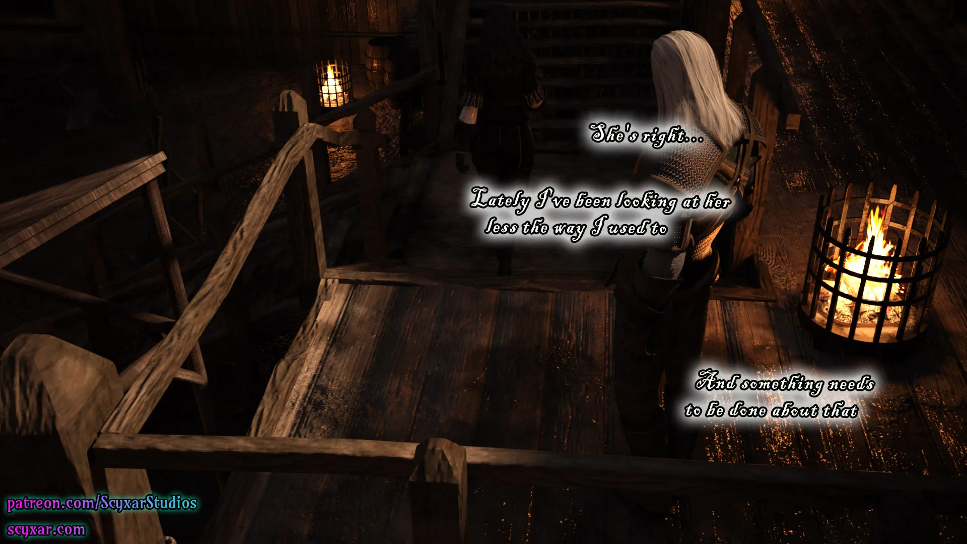 Geralt’s Transformation into Yennefer [Scyxar Studios] - 7 . Geralt’s Transformation into Yennefer - Chapter 7 - Page 34