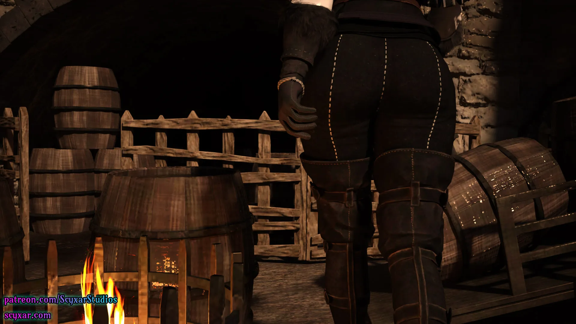 Geralt’s Transformation into Yennefer [Scyxar Studios] - 7 . Geralt’s Transformation into Yennefer - Chapter 7 - Page 41