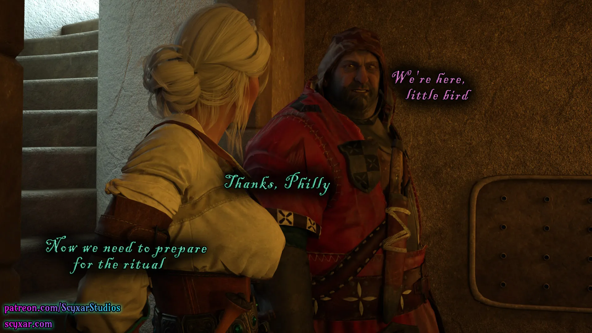 Geralt’s Transformation into Yennefer [Scyxar Studios] - 7 . Geralt’s Transformation into Yennefer - Chapter 7 - Page 47
