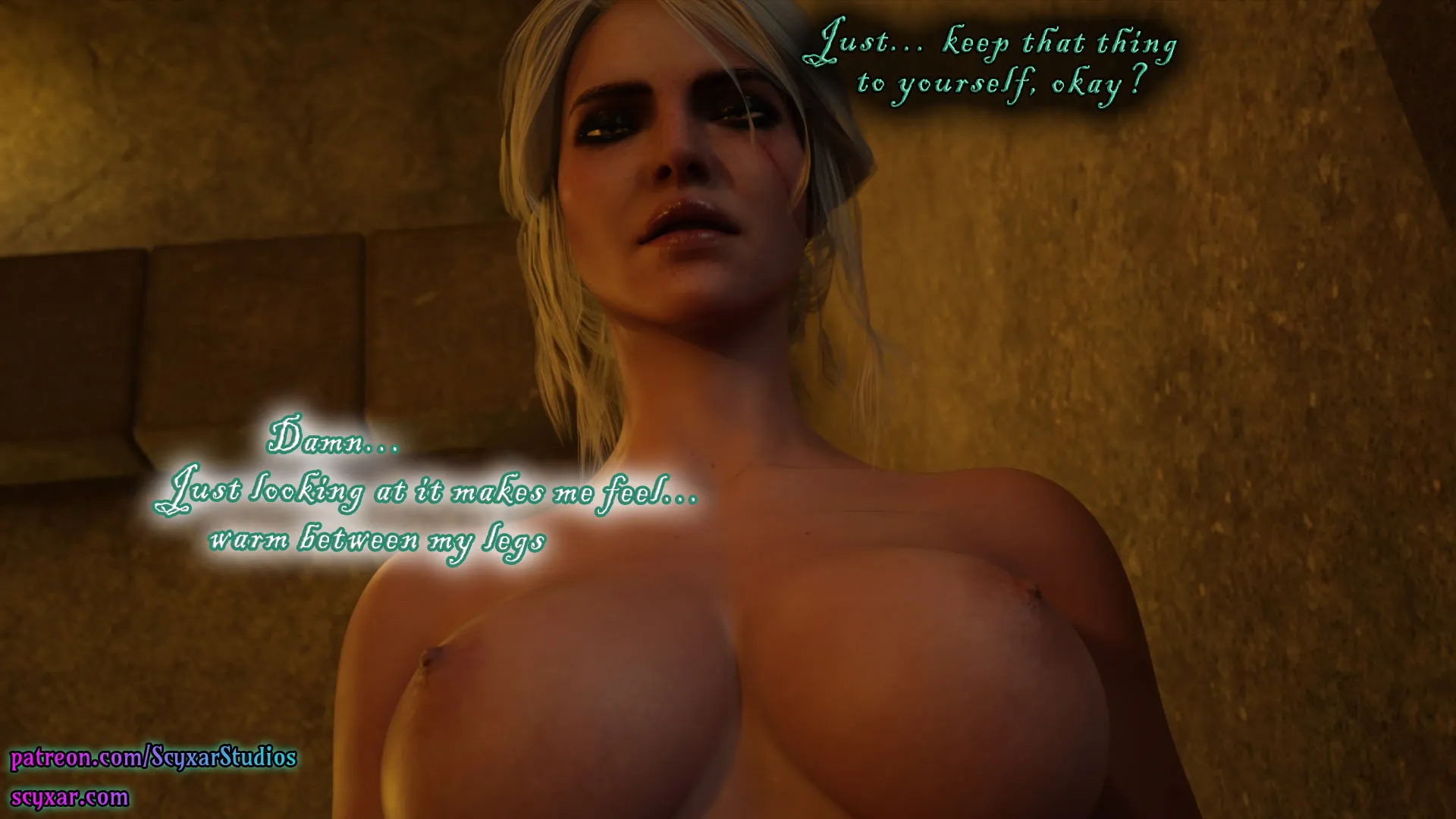 Geralt’s Transformation into Yennefer [Scyxar Studios] - 7 . Geralt’s Transformation into Yennefer - Chapter 7 - Page 52