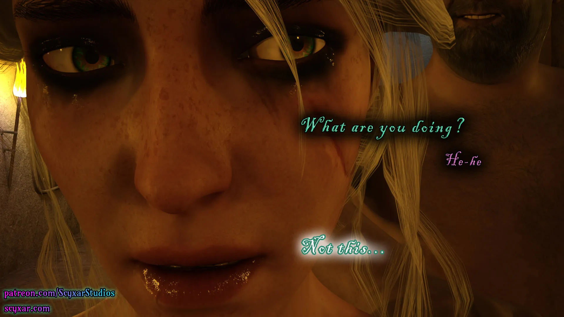 Geralt’s Transformation into Yennefer [Scyxar Studios] - 7 . Geralt’s Transformation into Yennefer - Chapter 7 - Page 57