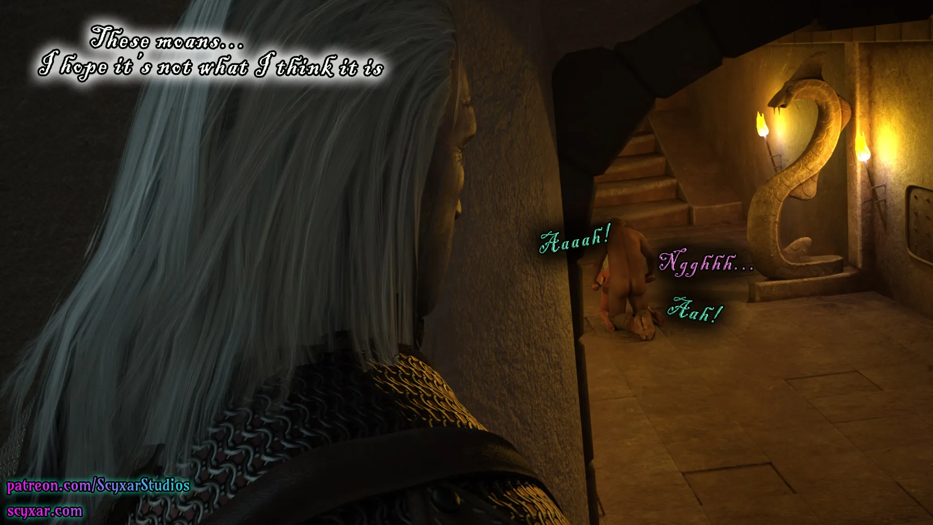 Geralt’s Transformation into Yennefer [Scyxar Studios] - 7 . Geralt’s Transformation into Yennefer - Chapter 7 - Page 69