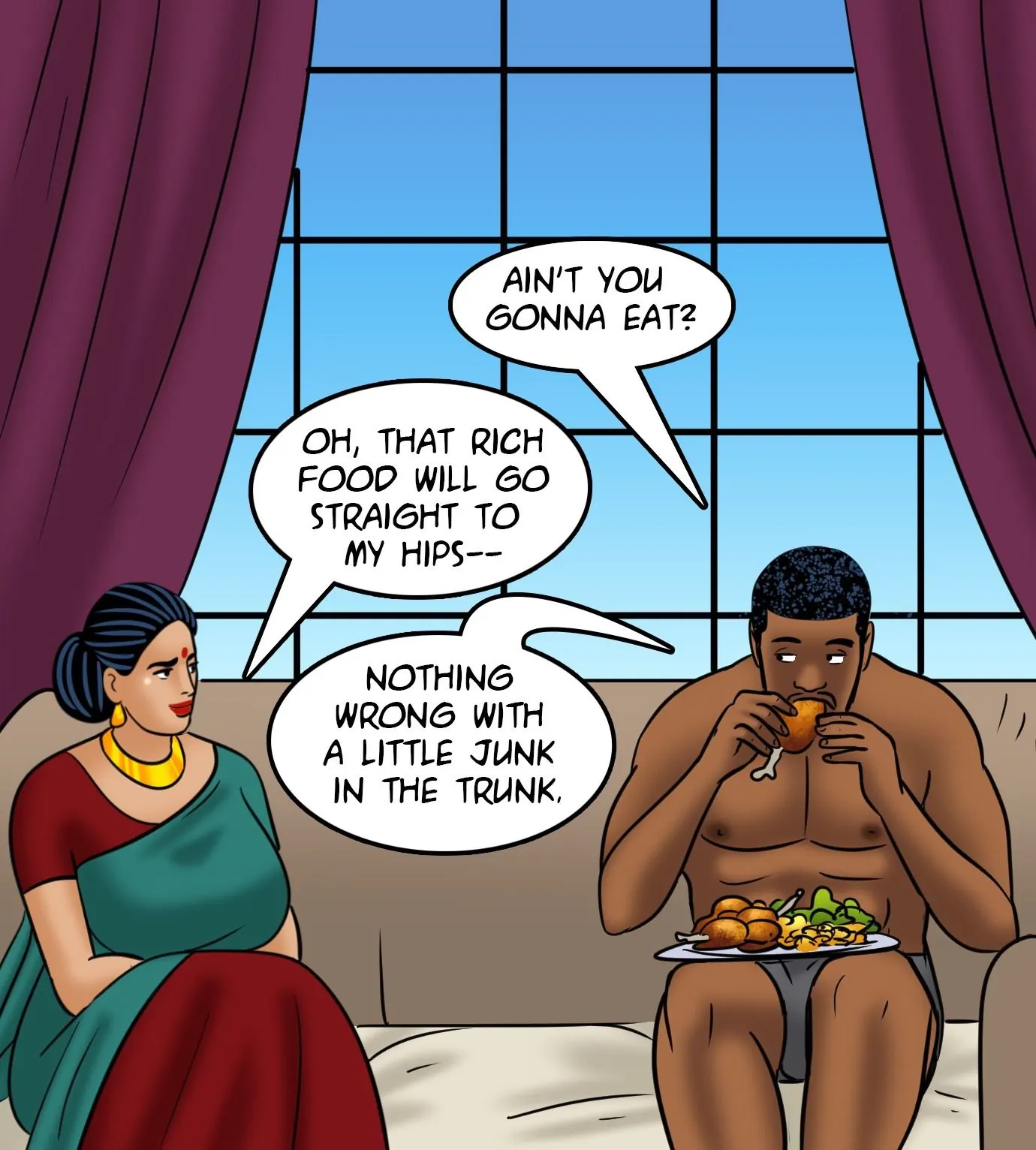 Velamma All Episodes Comics - 117 . Velamma - Episode 117 - Black Magic - Page 61