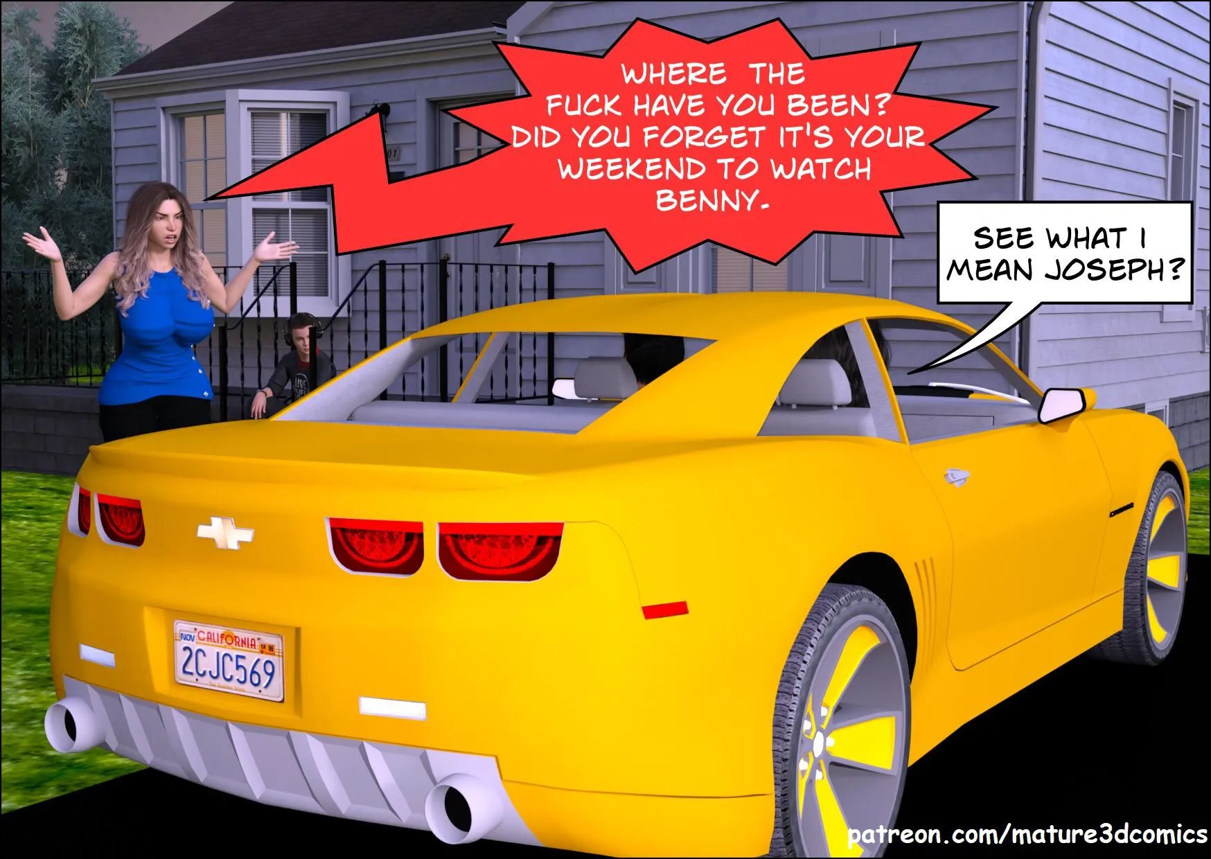 The Gamble [Mature3DComics] - 1 . The Gamble - Chapter 1 - Page 6