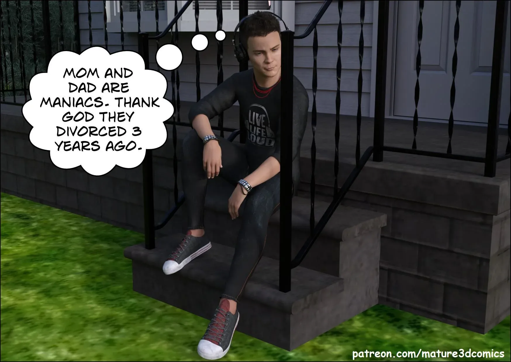 The Gamble [Mature3DComics] - 1 . The Gamble - Chapter 1 - Page 9