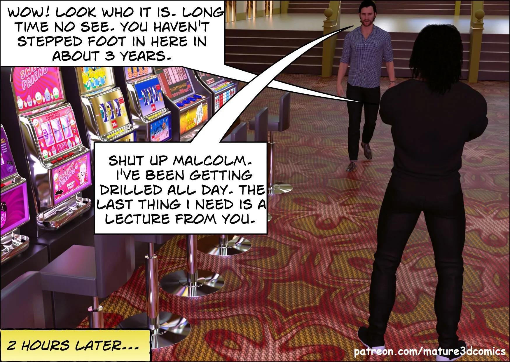 The Gamble [Mature3DComics] - 1 . The Gamble - Chapter 1 - Page 11