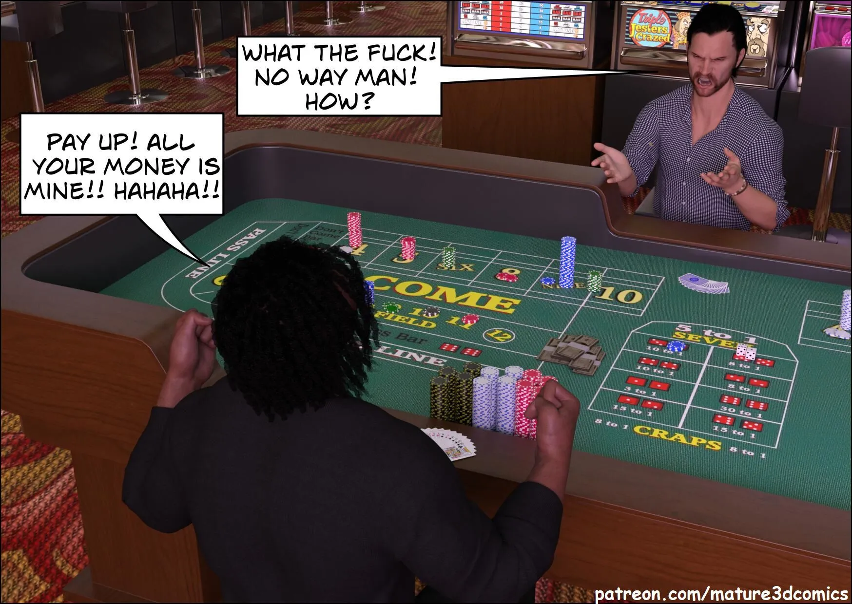 The Gamble [Mature3DComics] - 1 . The Gamble - Chapter 1 - Page 16