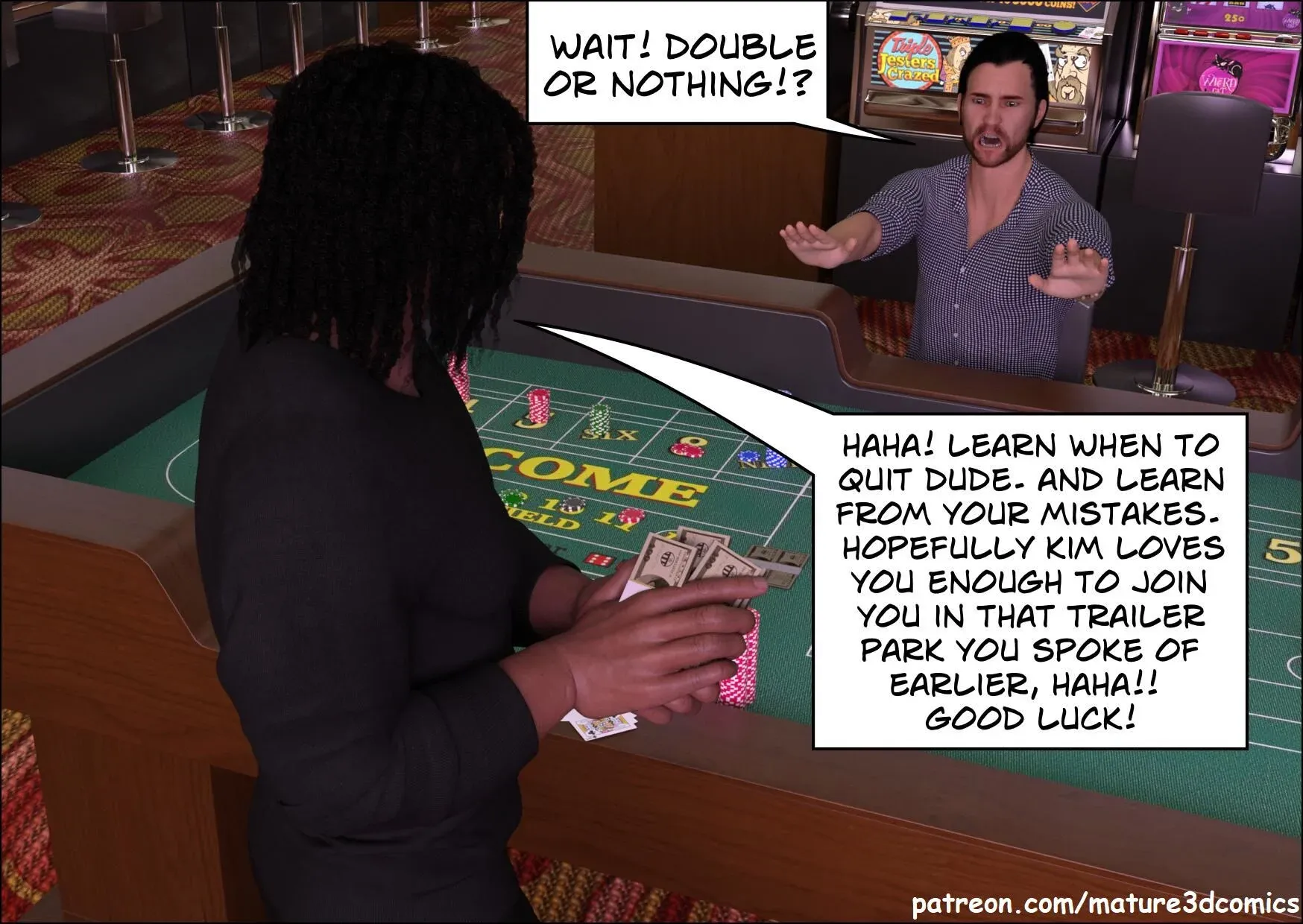 The Gamble [Mature3DComics] - 1 . The Gamble - Chapter 1 - Page 17