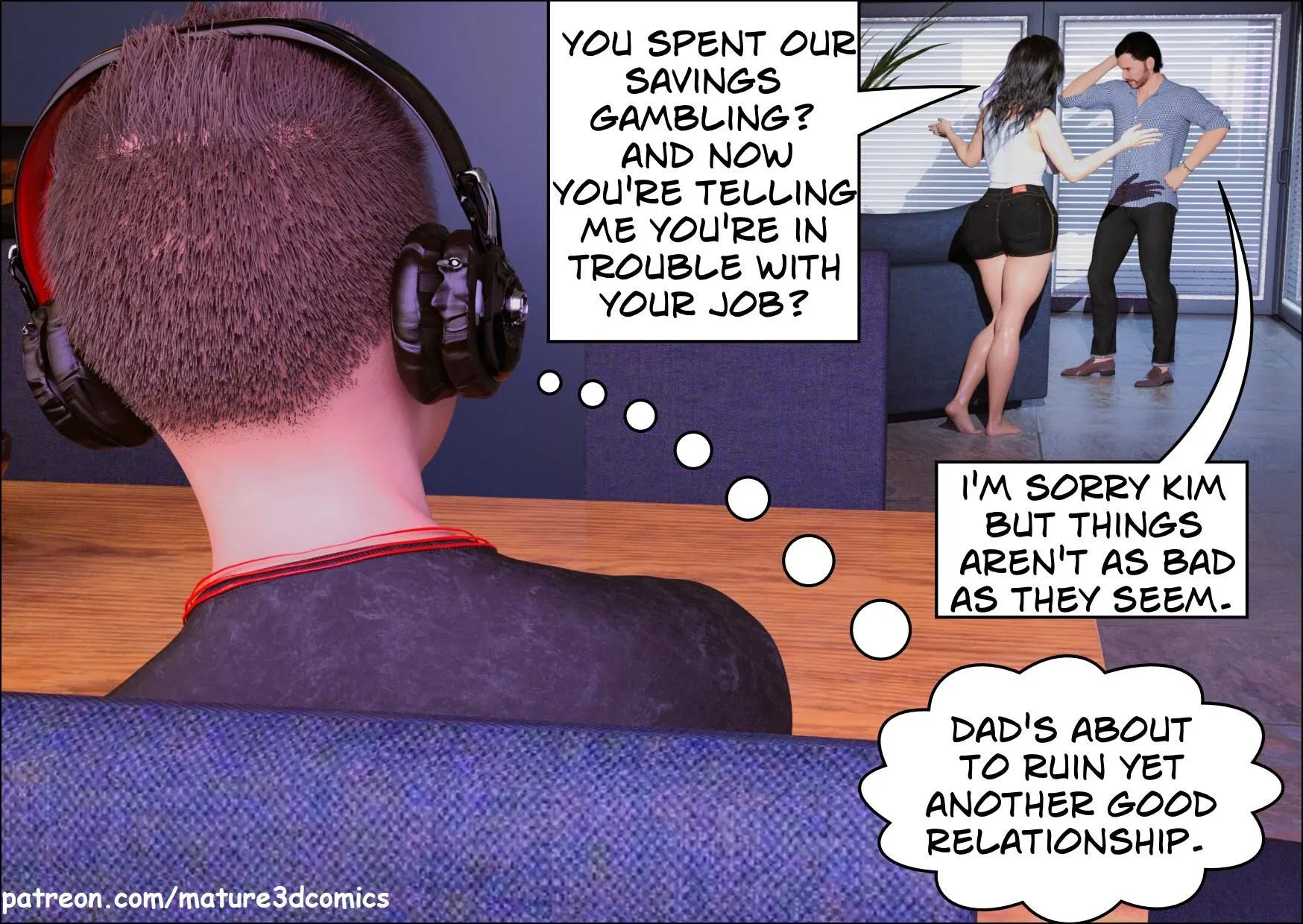 The Gamble [Mature3DComics] - 1 . The Gamble - Chapter 1 - Page 20