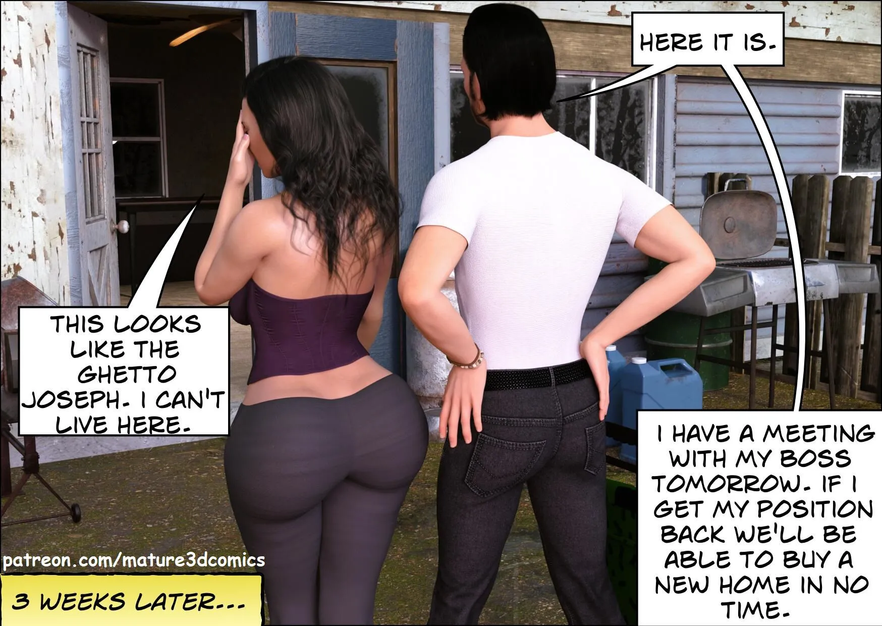 The Gamble [Mature3DComics] - 1 . The Gamble - Chapter 1 - Page 22