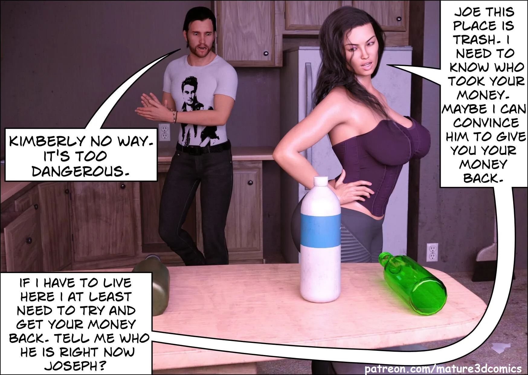 The Gamble [Mature3DComics] - 1 . The Gamble - Chapter 1 - Page 23