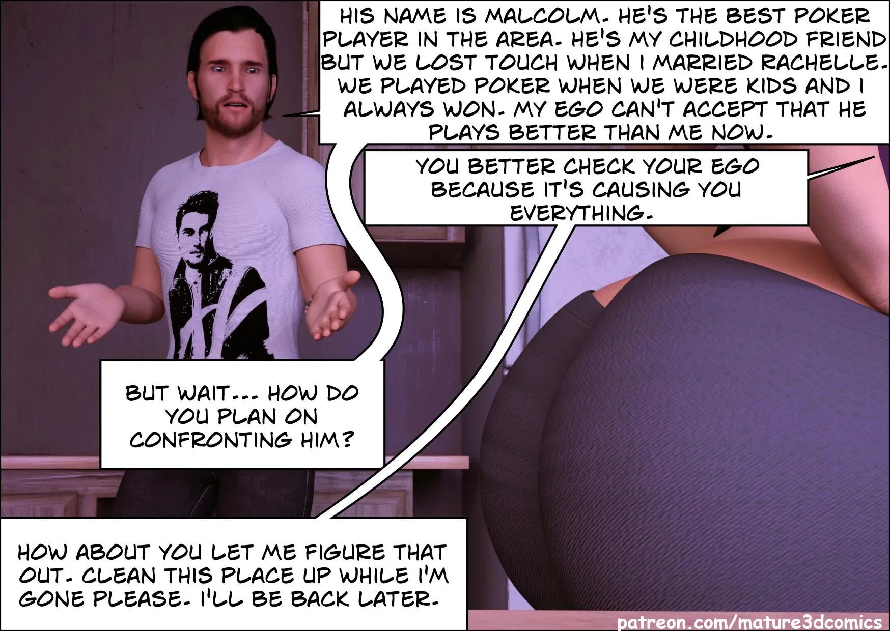 The Gamble [Mature3DComics] - 1 . The Gamble - Chapter 1 - Page 24