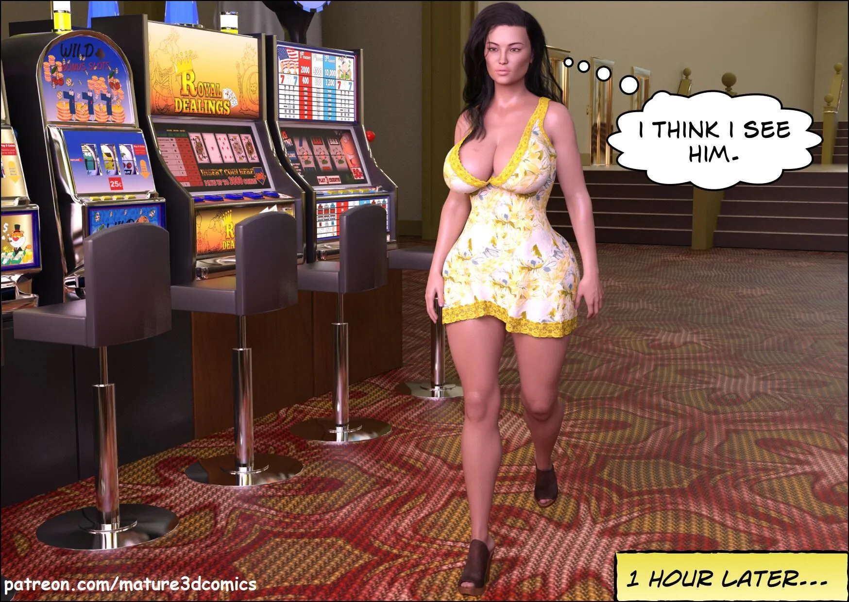 The Gamble [Mature3DComics] - 1 . The Gamble - Chapter 1 - Page 25