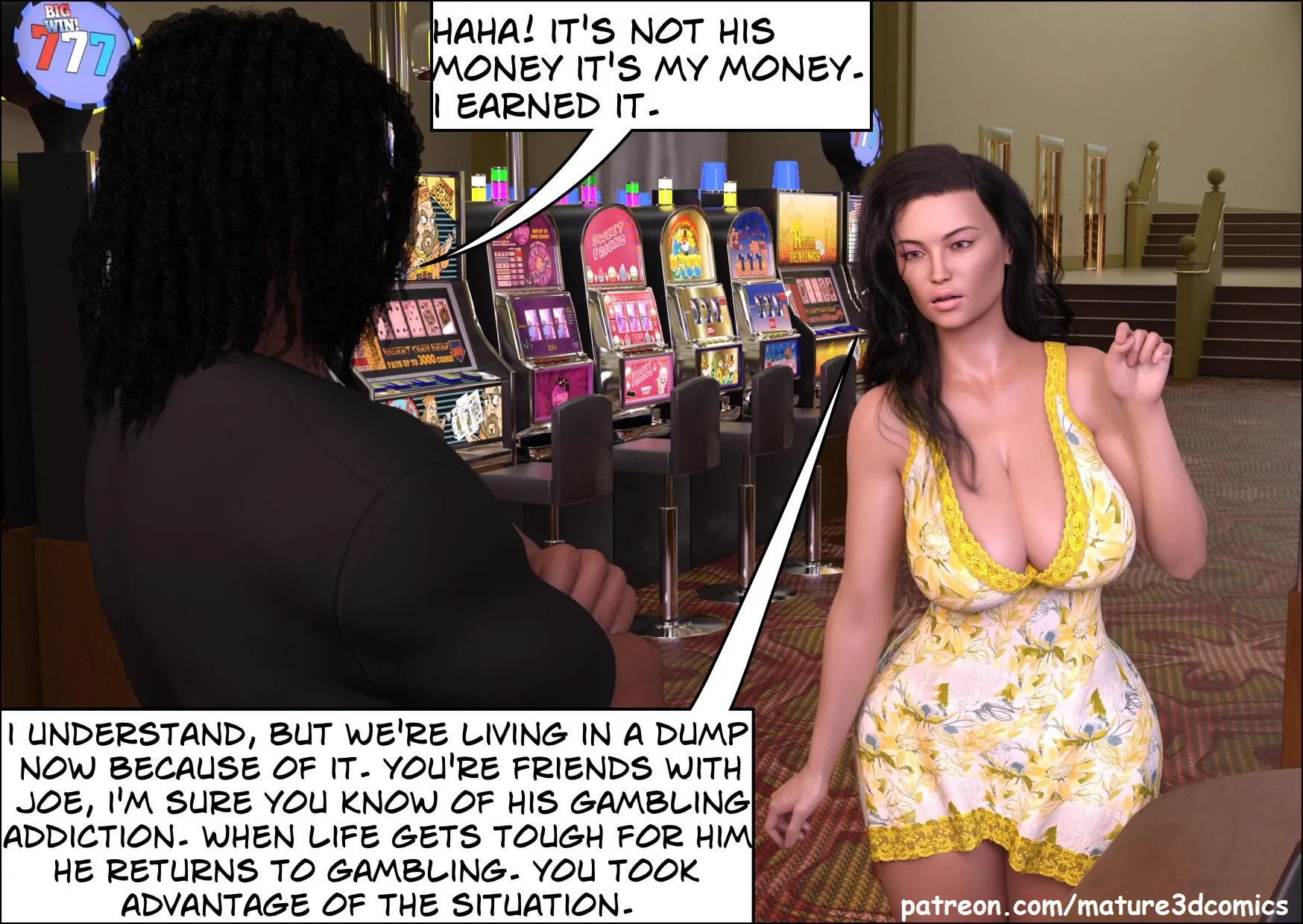 The Gamble [Mature3DComics] - 1 . The Gamble - Chapter 1 - Page 28