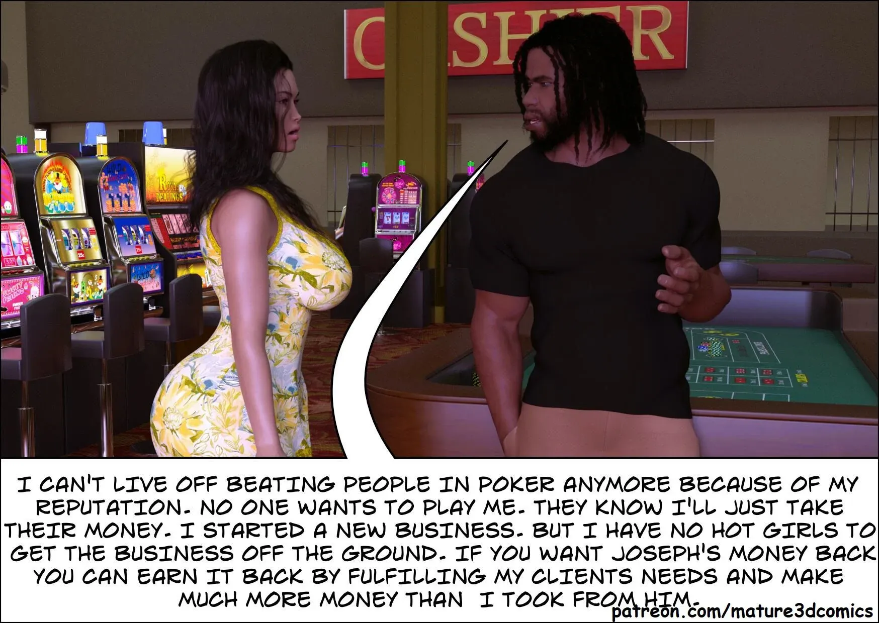 The Gamble [Mature3DComics] - 1 . The Gamble - Chapter 1 - Page 33