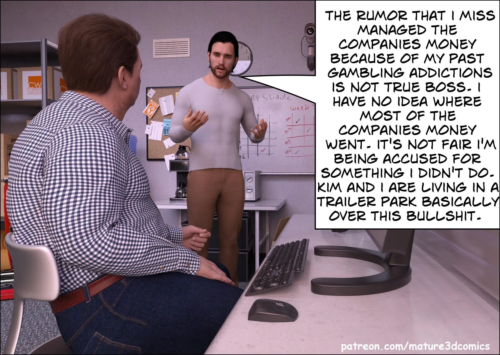 The Gamble [Mature3DComics] - 1 . The Gamble - Chapter 1 - Page 55