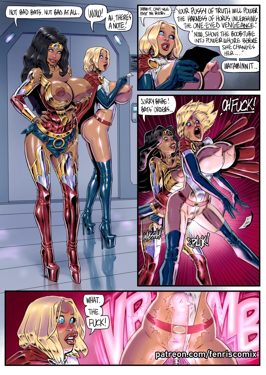 Wondercunt (Justice League) [Fenris Comix] - Wondercunt 3 - Page 1