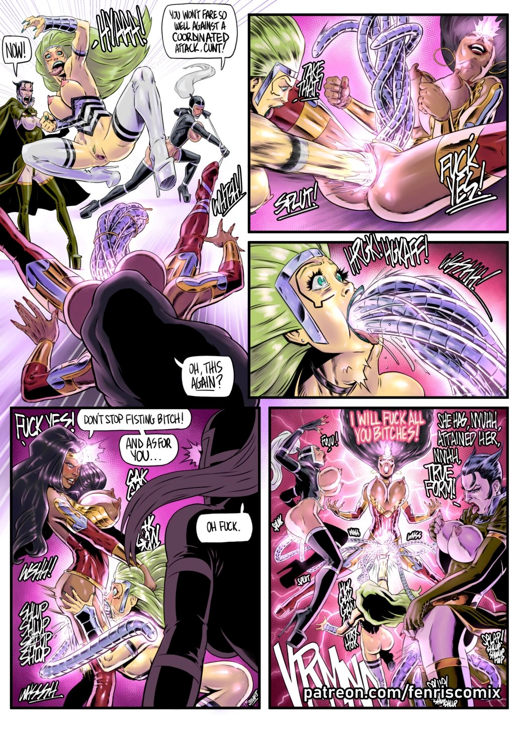 Wondercunt (Justice League) [Fenris Comix] - Wondercunt 3 - Page 14