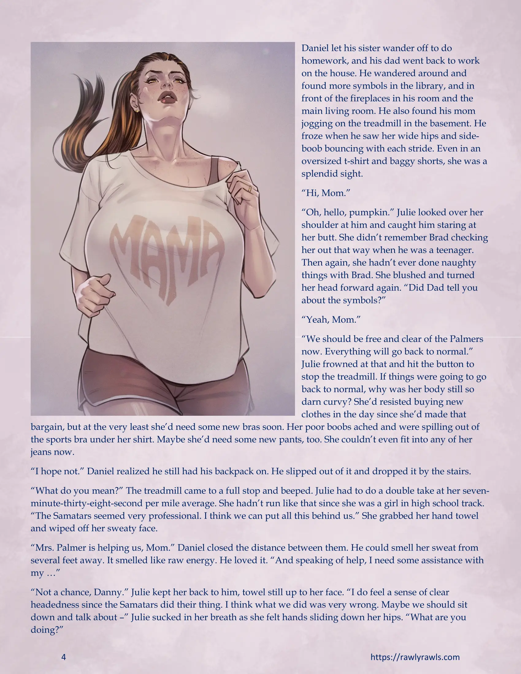 The Haunting Of Palmer Mansion [RawlyRawls] - 6.3 . The Haunting Of Palmer Mansion - Chapter 6 Part 3 [TenderMindd ] - Page 4