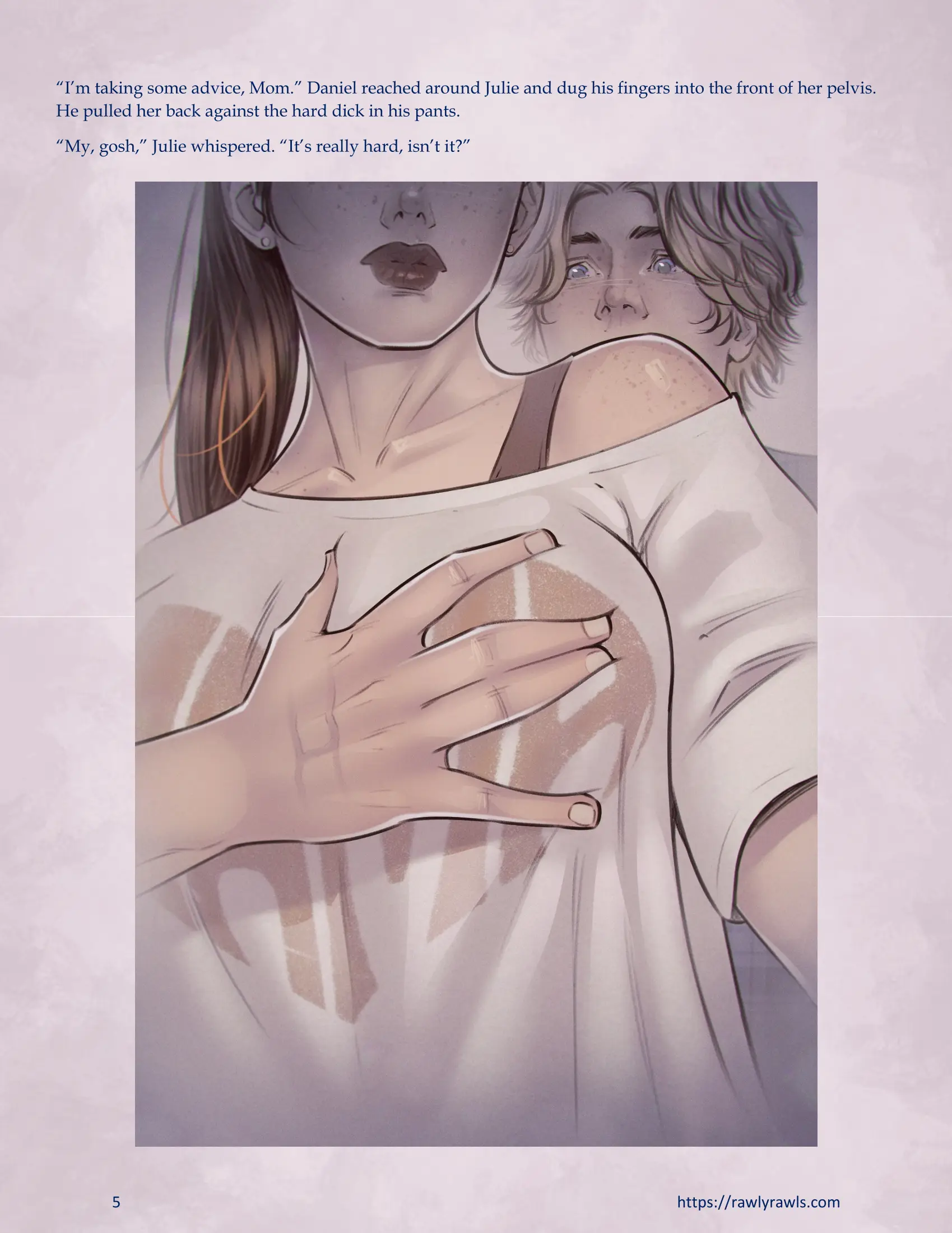 The Haunting Of Palmer Mansion [RawlyRawls] - 6.3 . The Haunting Of Palmer Mansion - Chapter 6 Part 3 [TenderMindd ] - Page 5