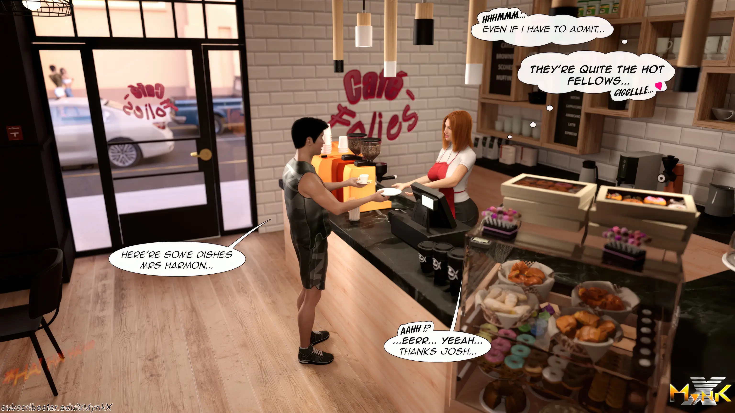 Cafe Folies [Mynk 3DX] - 6 . Cafe Folies - Chapter 6 [Mynk_3DX] - Page 7