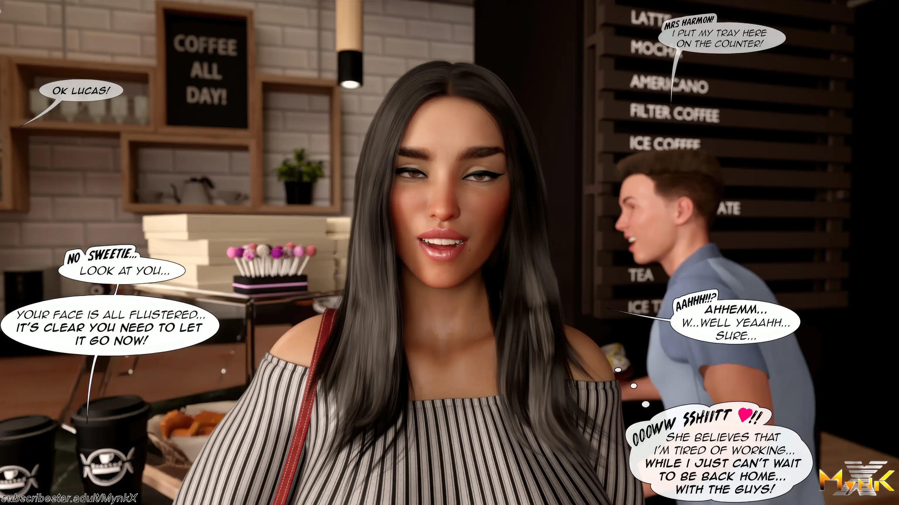 Cafe Folies [Mynk 3DX] - 6 . Cafe Folies - Chapter 6 [Mynk_3DX] - Page 12