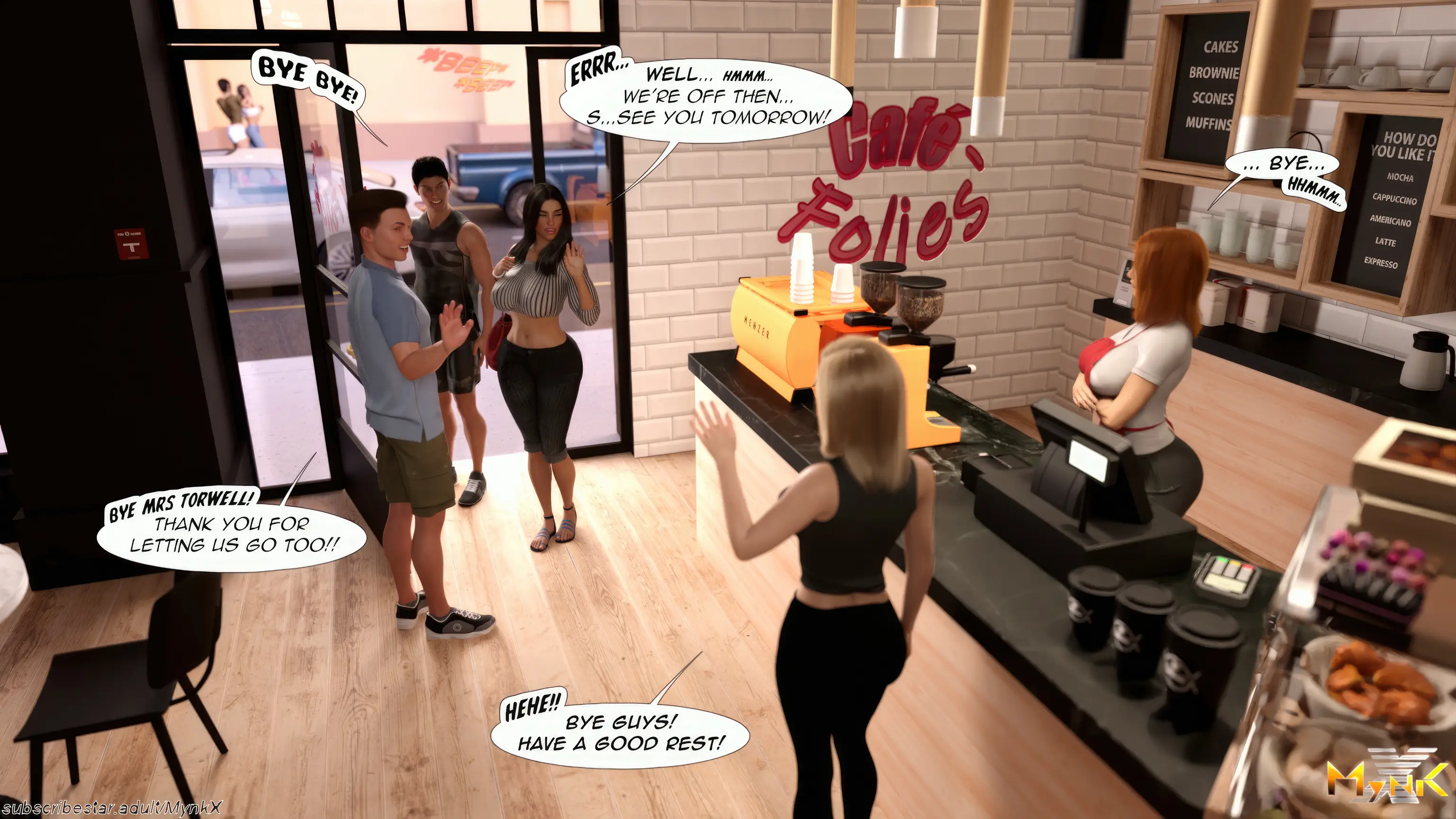 Cafe Folies [Mynk 3DX] - 6 . Cafe Folies - Chapter 6 [Mynk_3DX] - Page 17