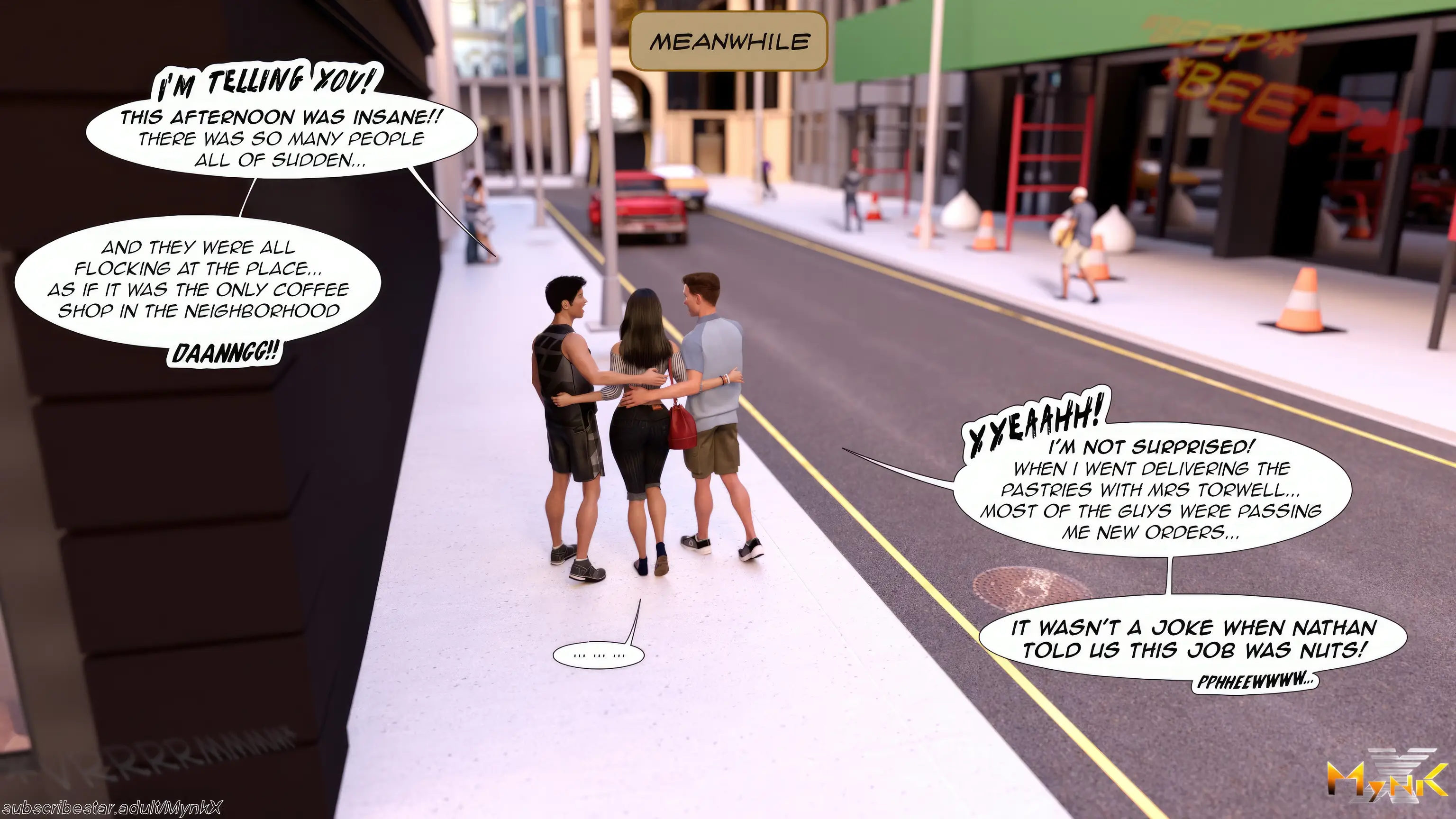 Cafe Folies [Mynk 3DX] - 6 . Cafe Folies - Chapter 6 [Mynk_3DX] - Page 21