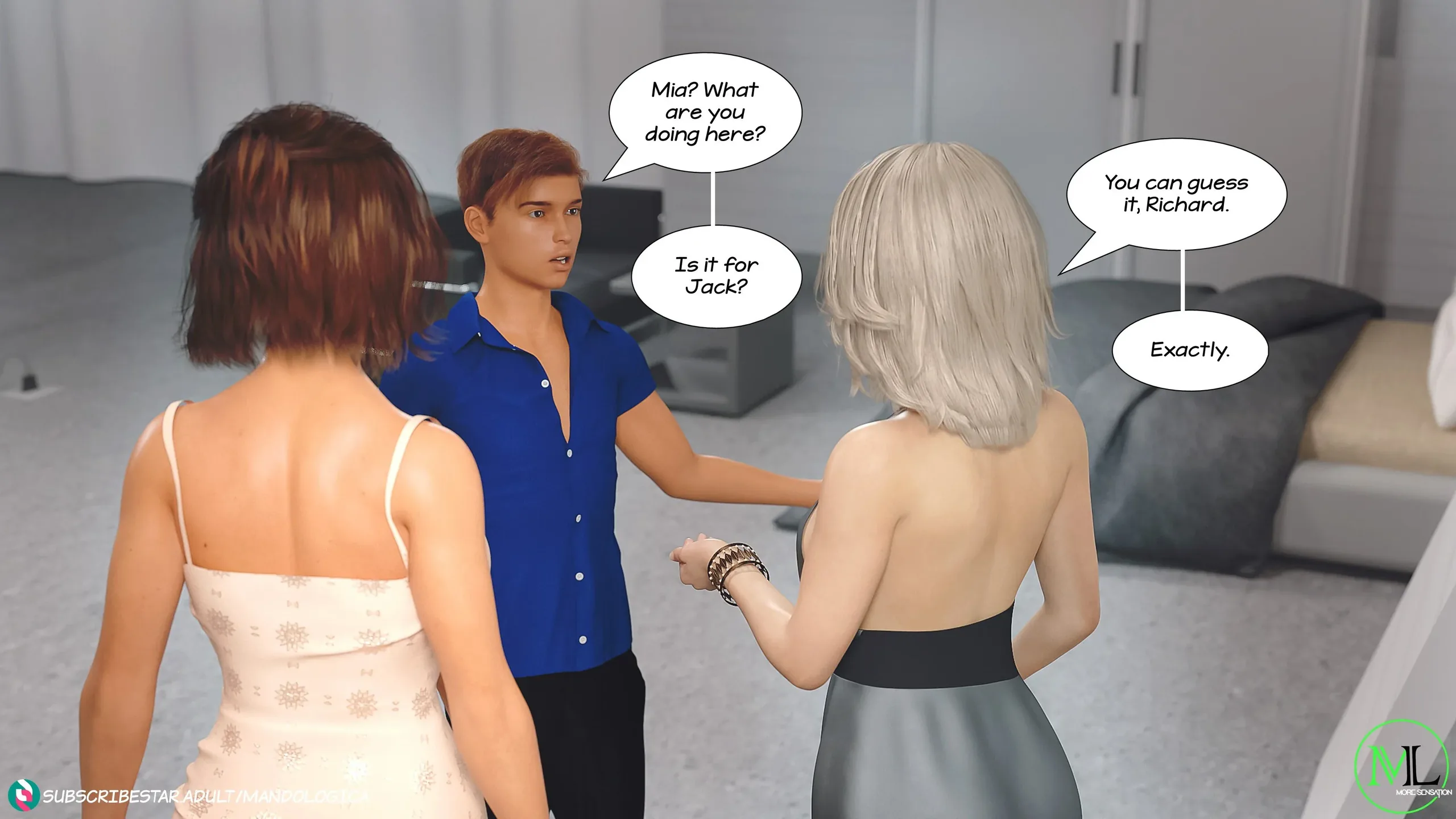 Just For You [MandoLogica] - Just For You Part - 31 - Page 12