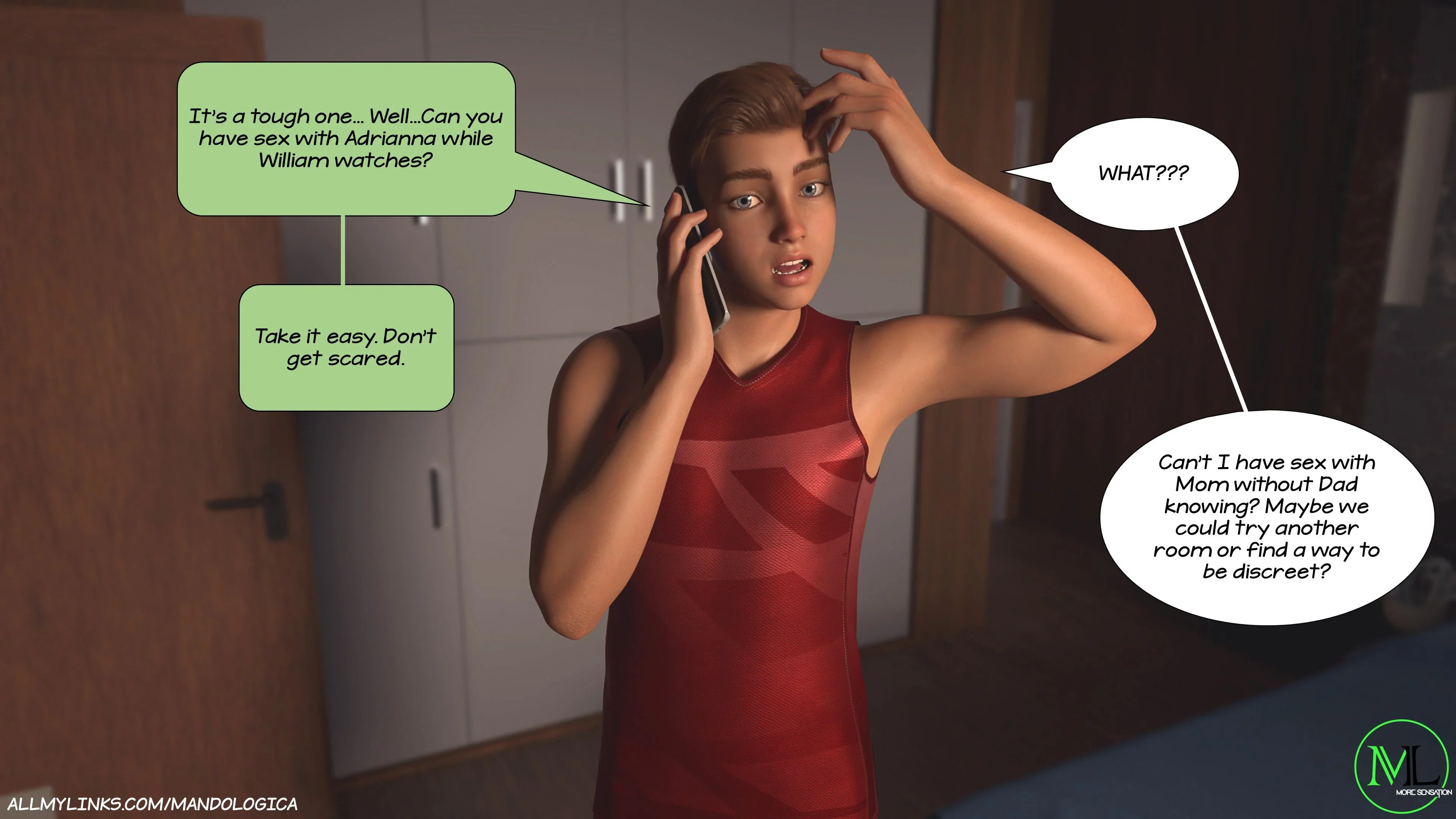 Breaking Boundaries [MandoLogica] - 8 . Breaking Boundaries - Chapter 8 - Page 210
