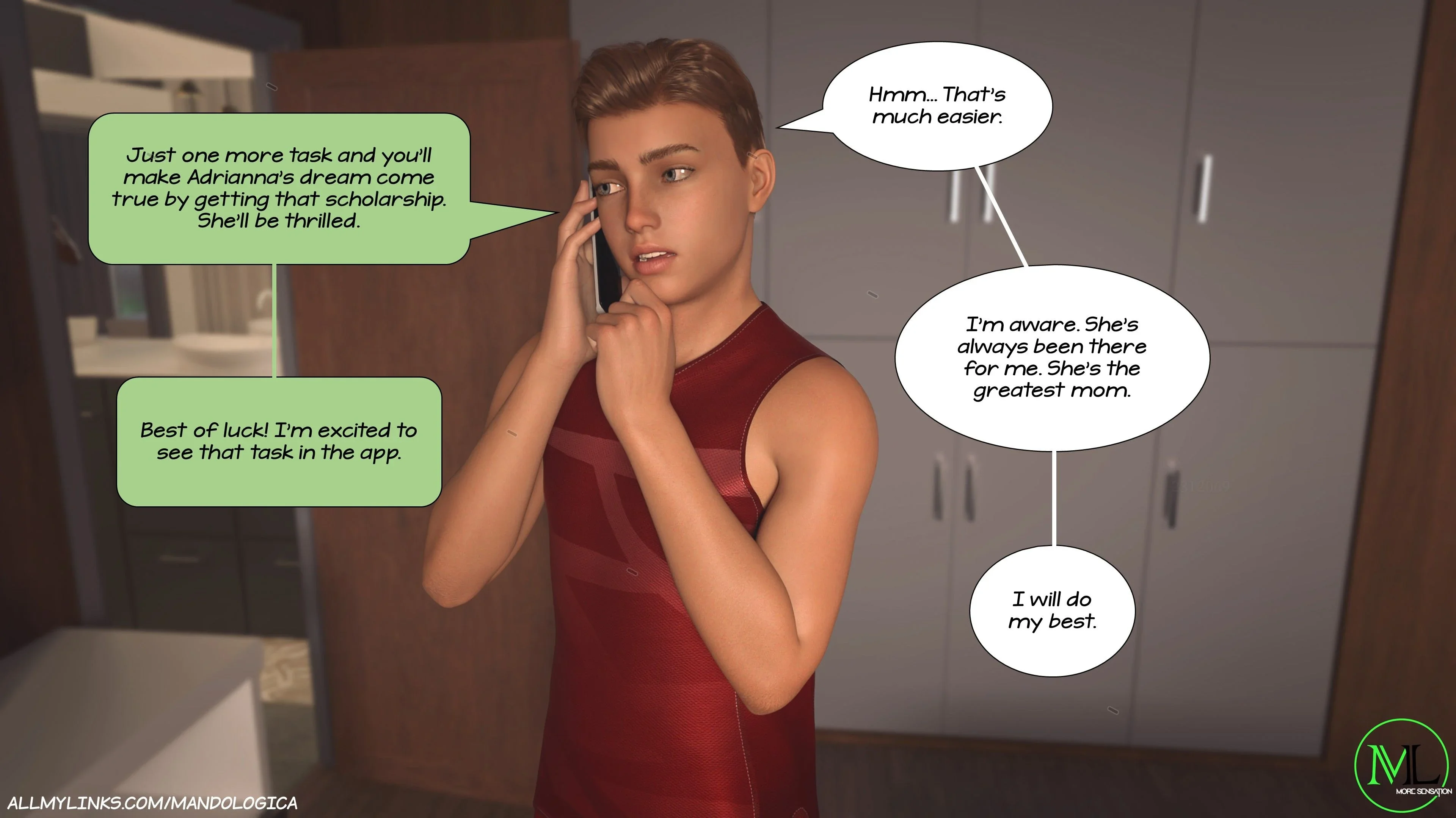 Breaking Boundaries [MandoLogica] - 8 . Breaking Boundaries - Chapter 8 - Page 212