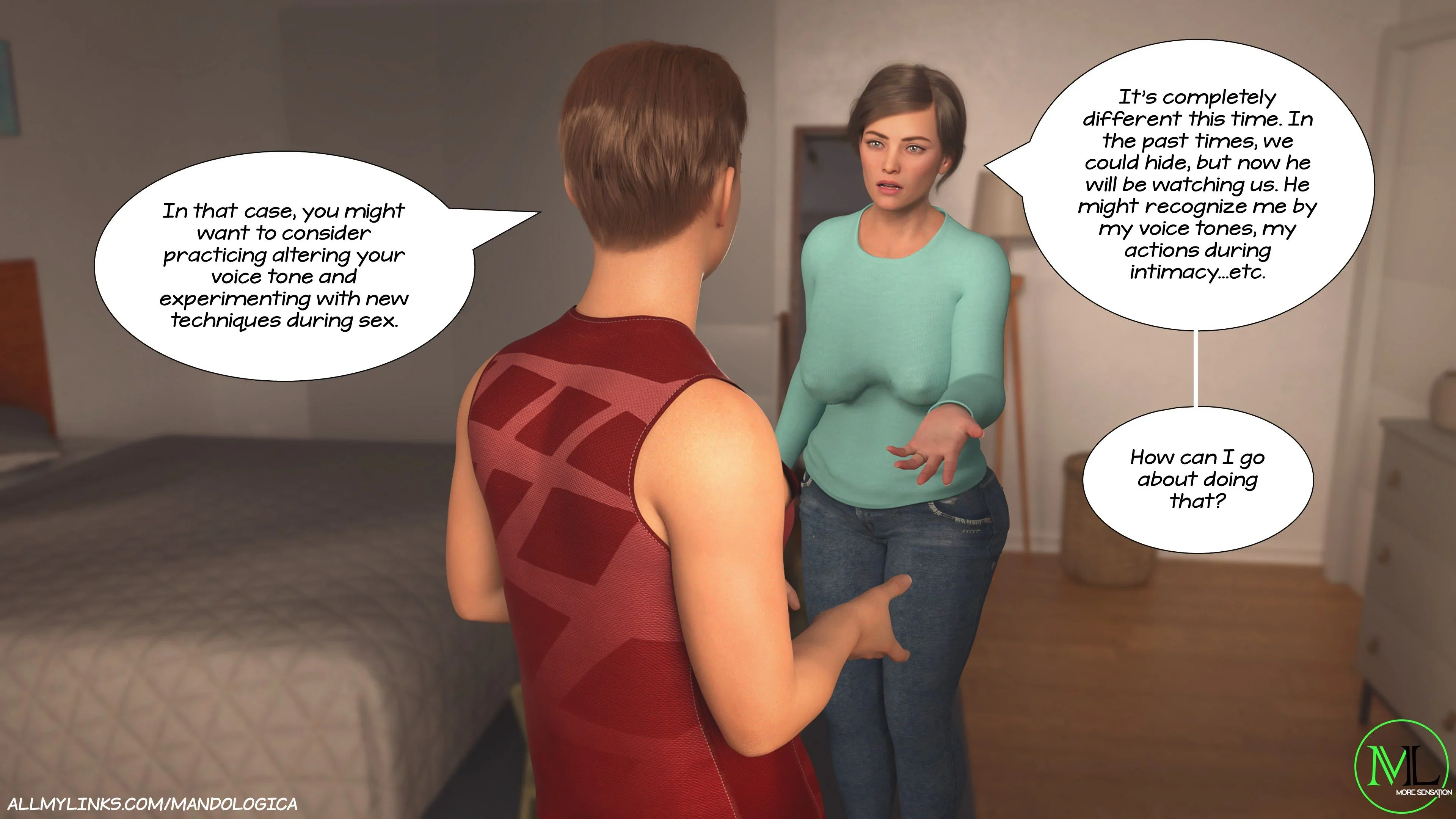 Breaking Boundaries [MandoLogica] - 8 . Breaking Boundaries - Chapter 8 - Page 216